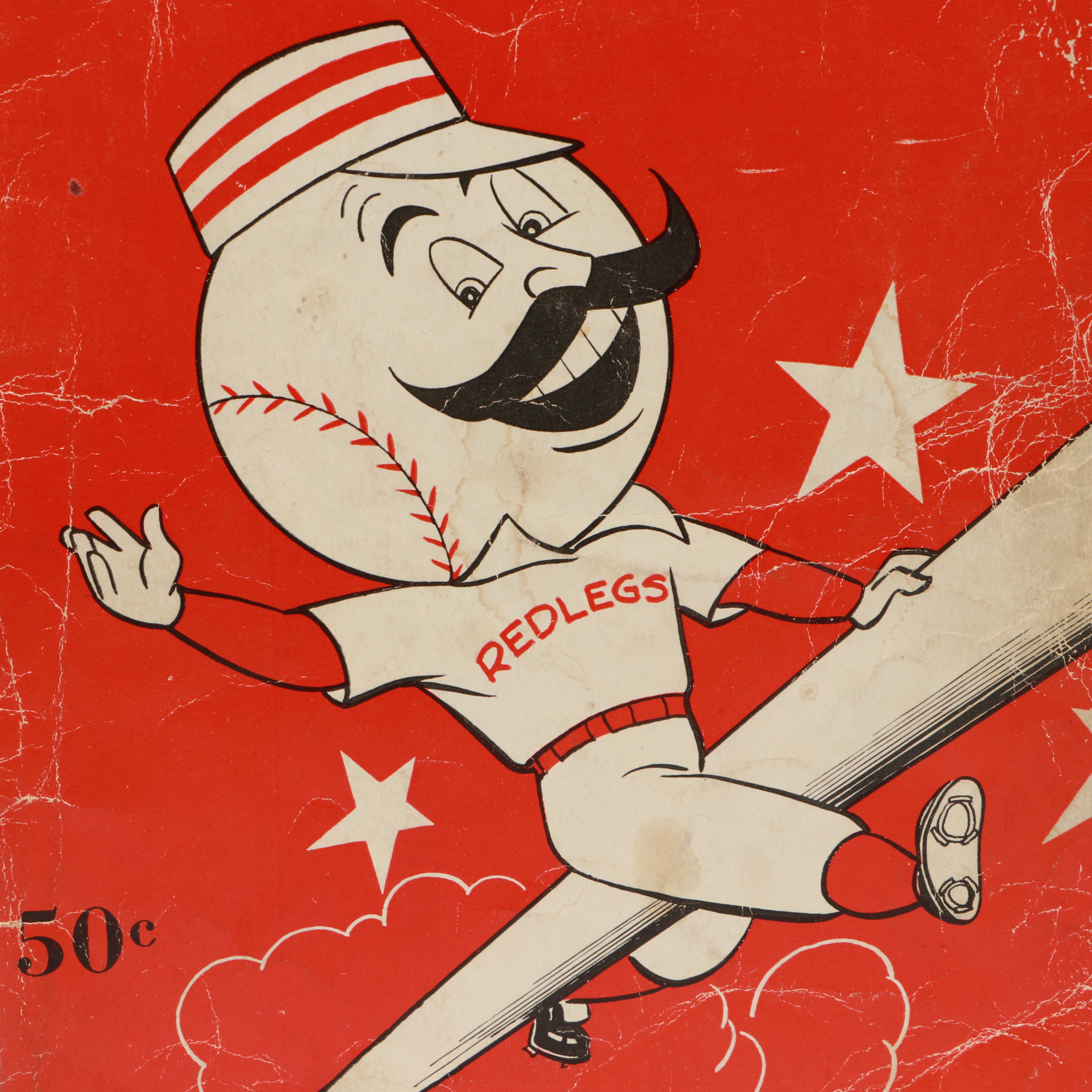 1954 and 1955 Cincinnati Reds Yearbooks