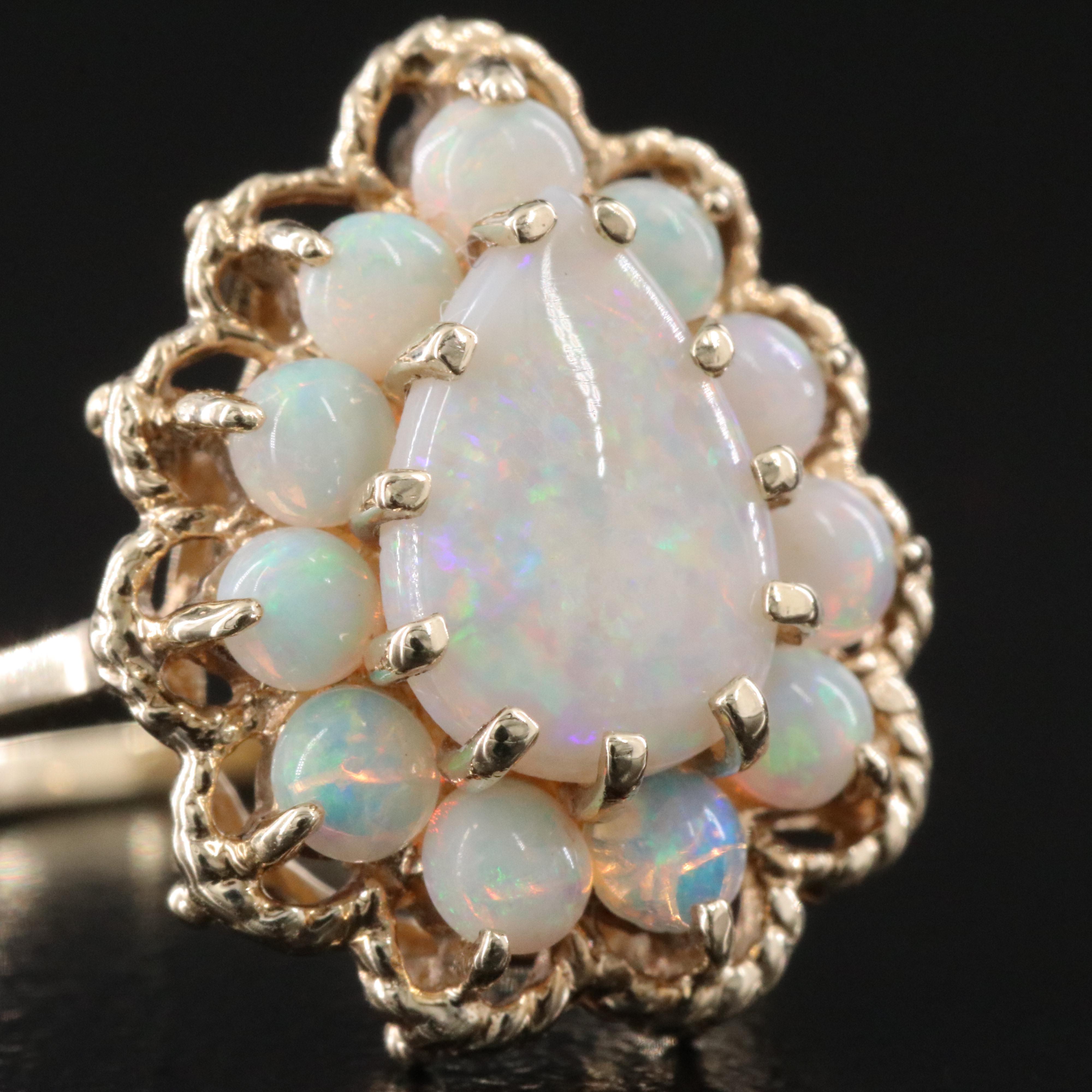10K Opal Ring
