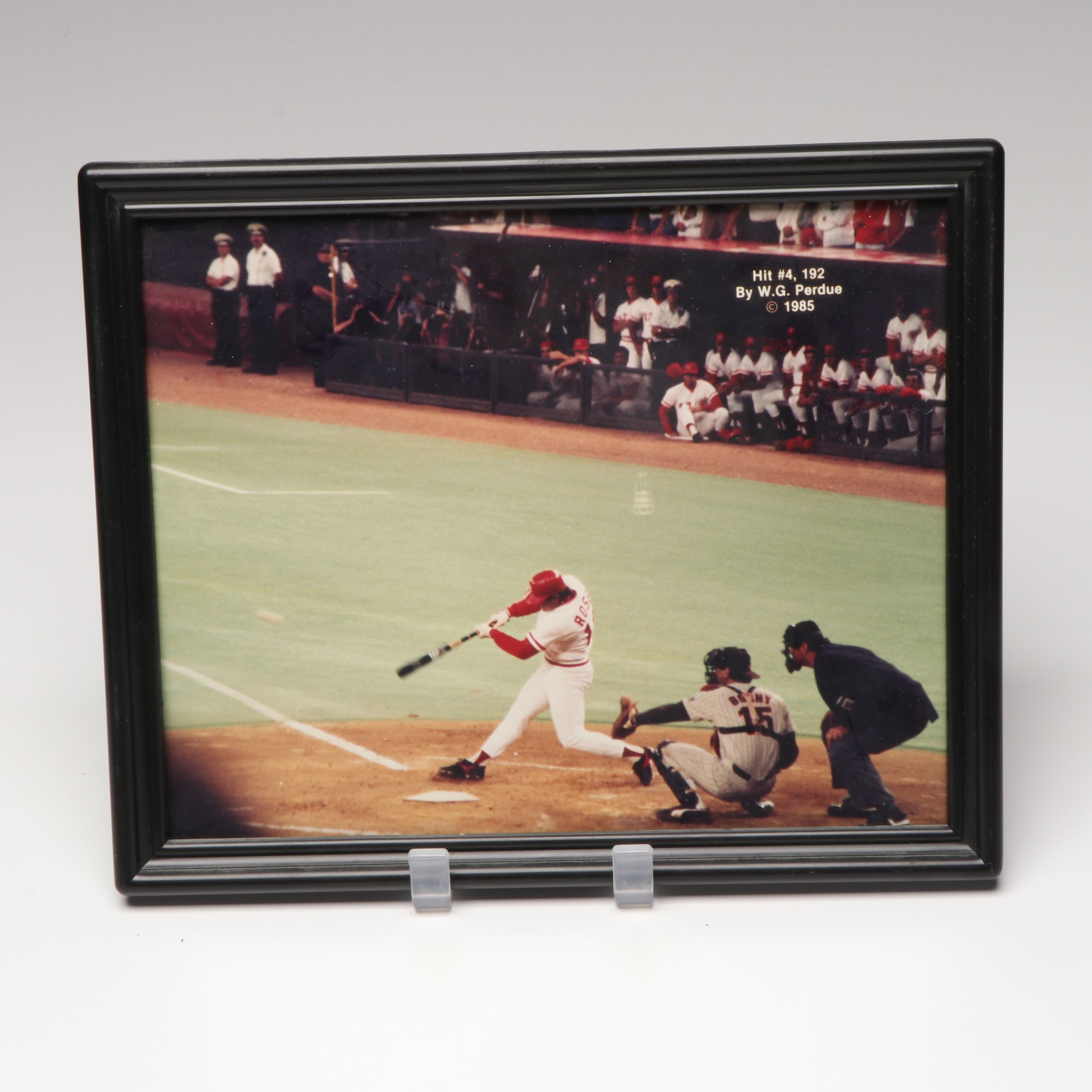 Cincinnati Reds Pete Rose Advertisement Signs and Print, Late 20th Century