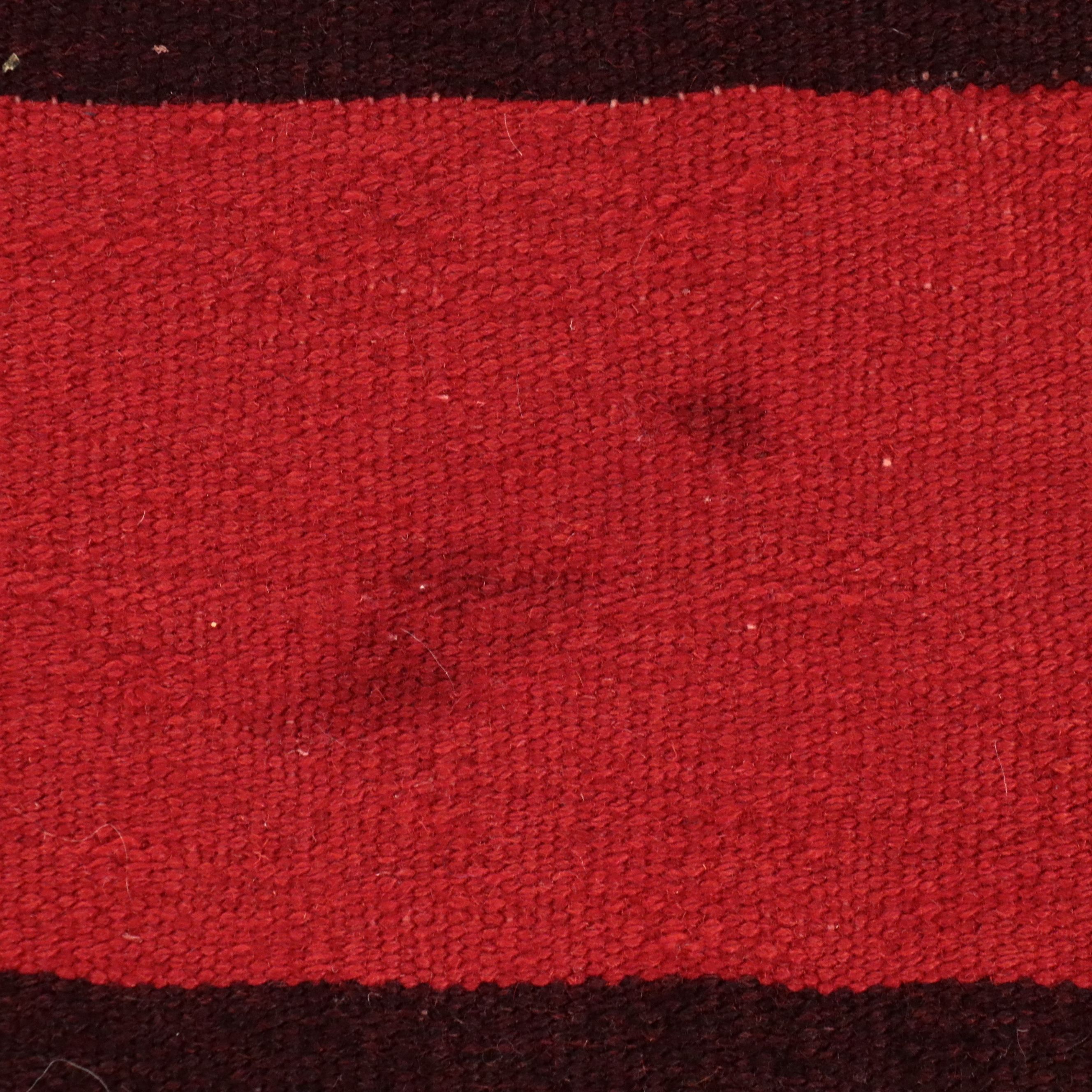 5'6 x 11'6 Handwoven Persian Kilim Area Rug