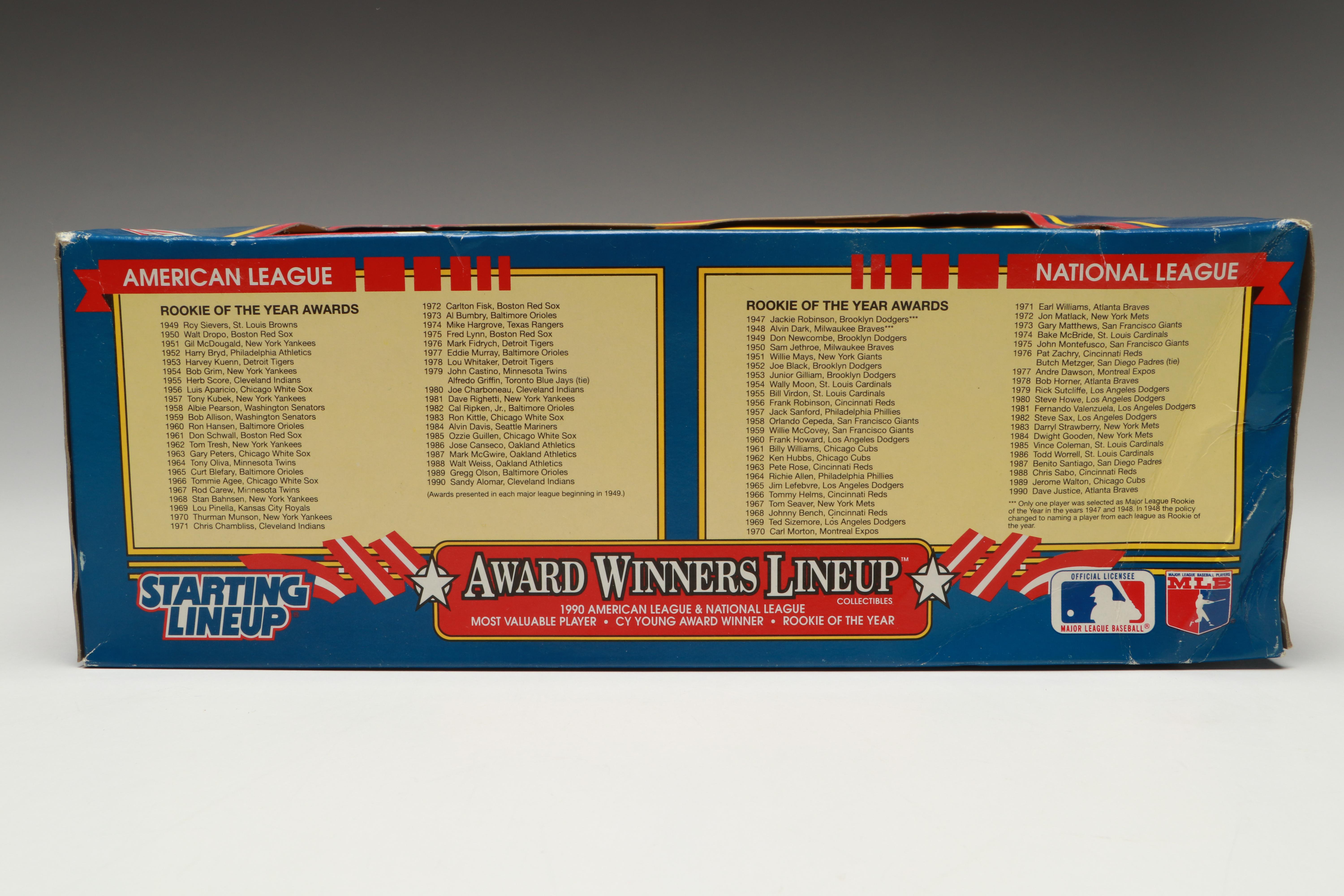 Kenner Starting Lineup Limited Edition 1990 American and National League Set