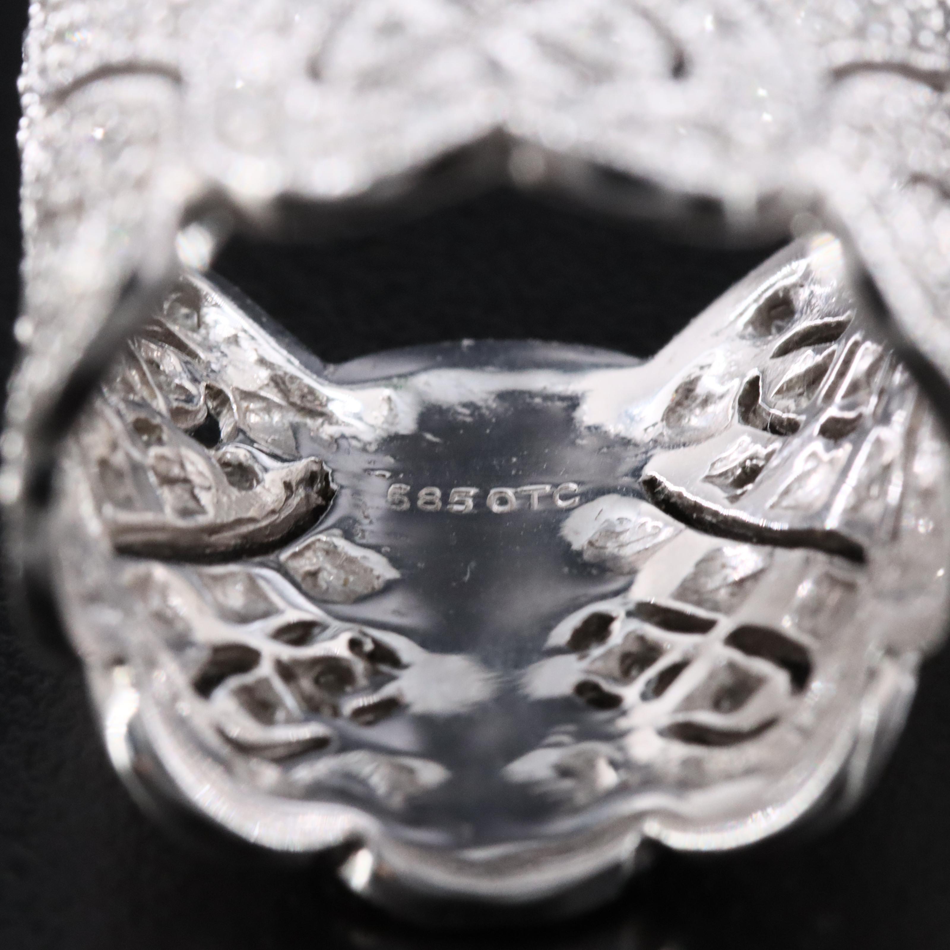 14K 0.46 CTW Diamond Heart Cigar Band