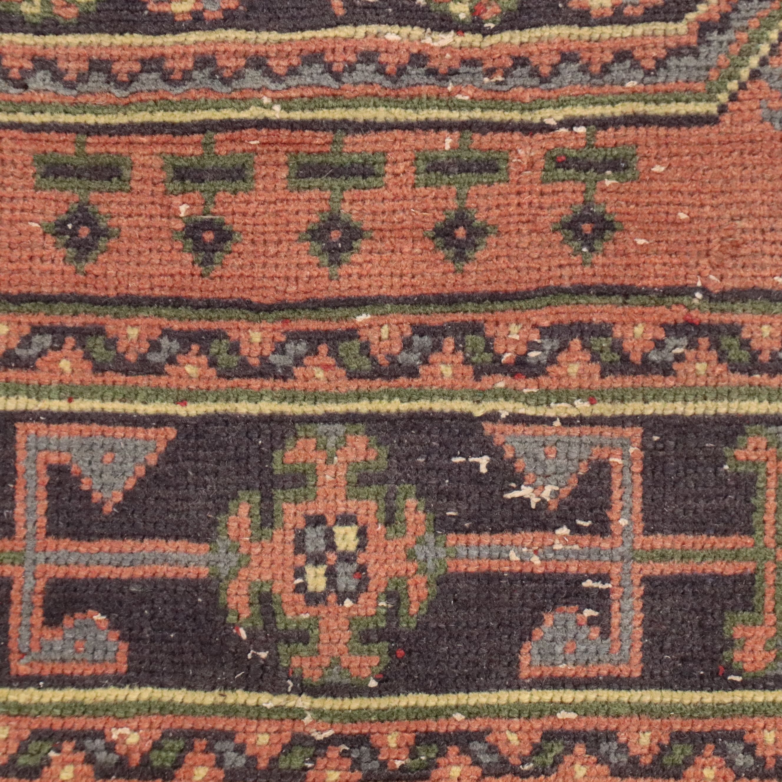 3'2 x 11'6 Hand-Knotted Western Turkish Style Long Rug