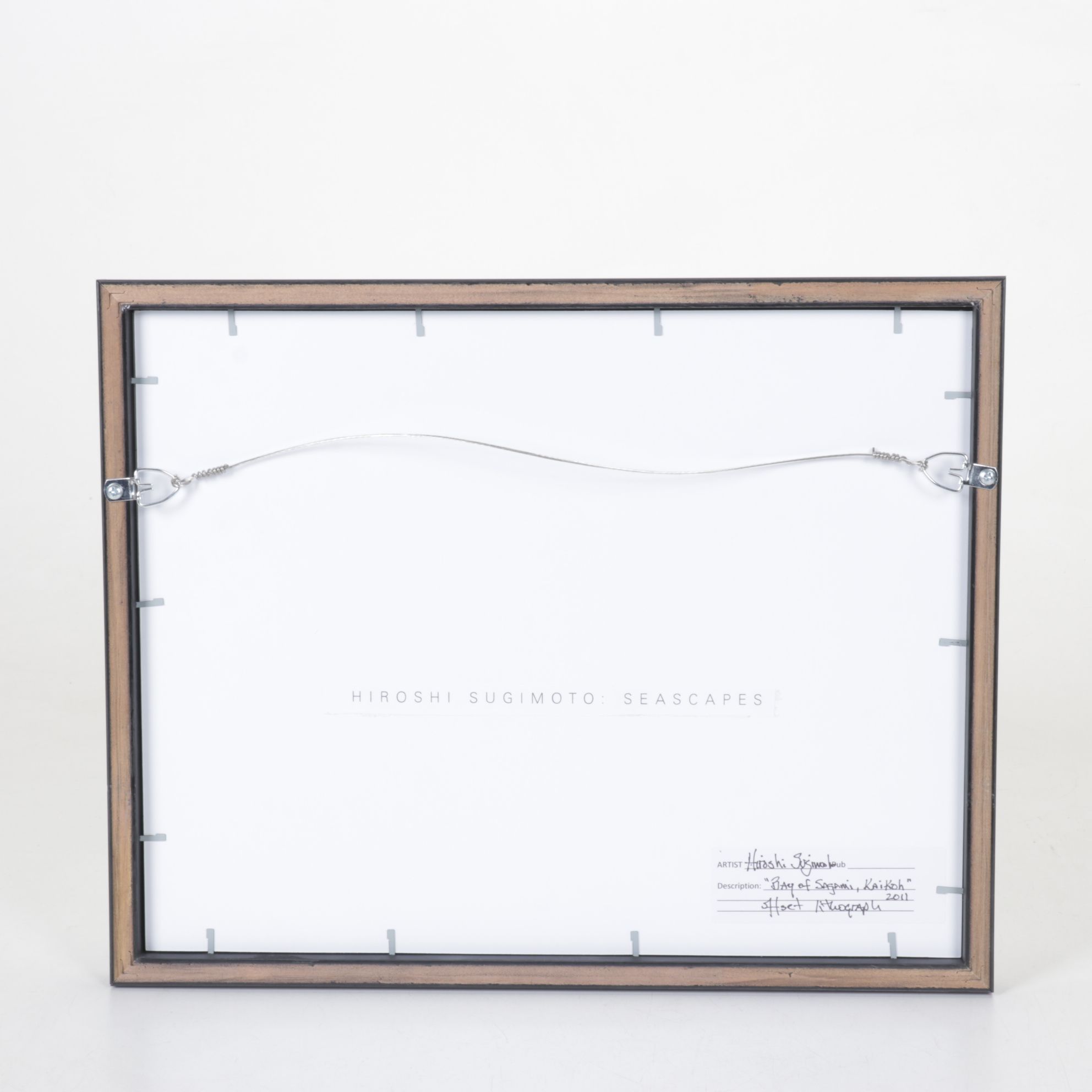 Hiroshi Sugimoto Offset Lithograph "Bay of Sagami, Kaikoh", 2011