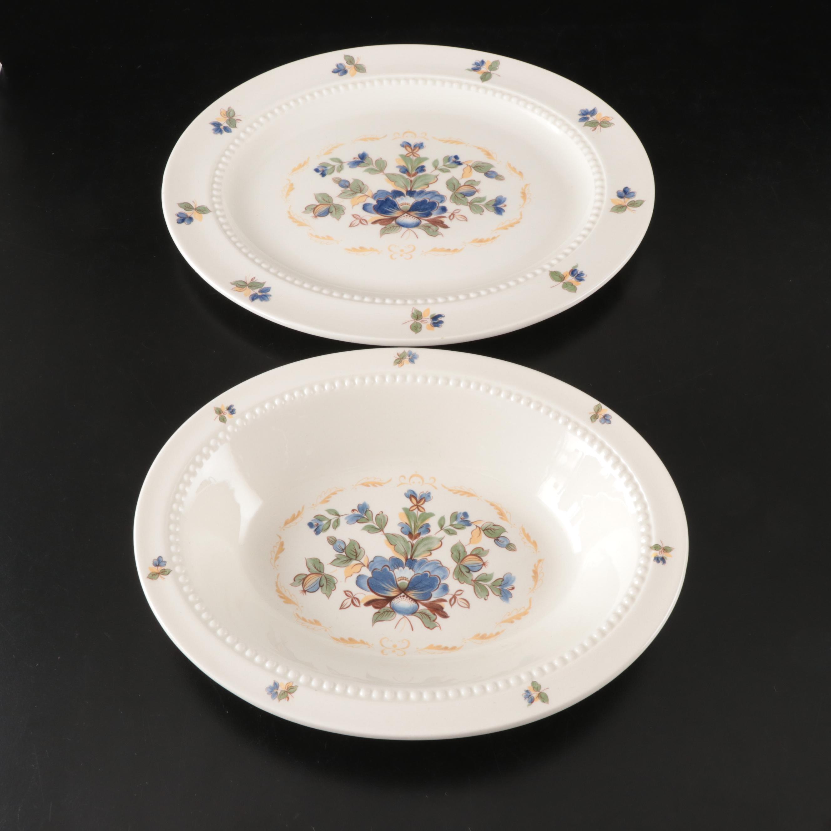 Royal Cauldon "Truro" Ironstone Coffee Set and Dinnerware