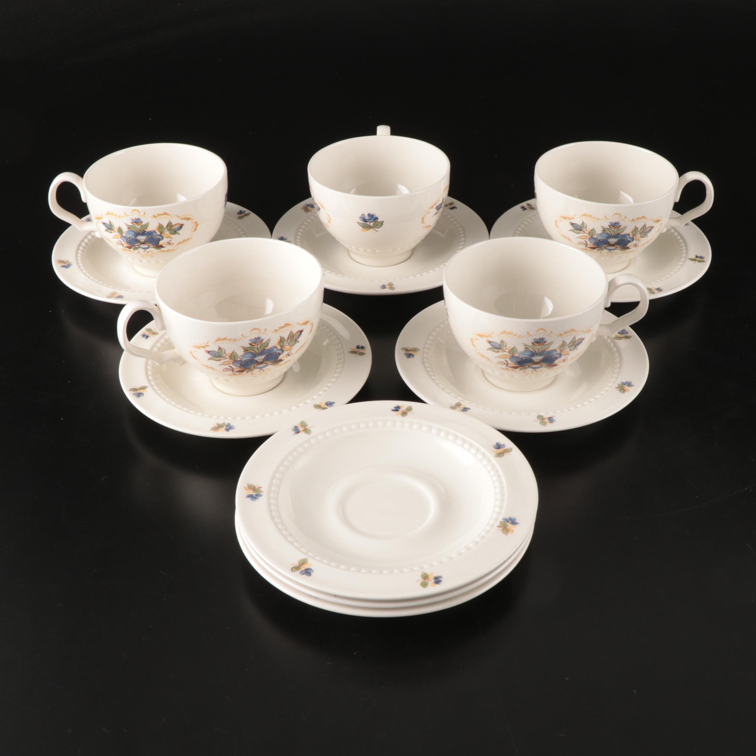 Royal Cauldon "Truro" Ironstone Coffee Set and Dinnerware