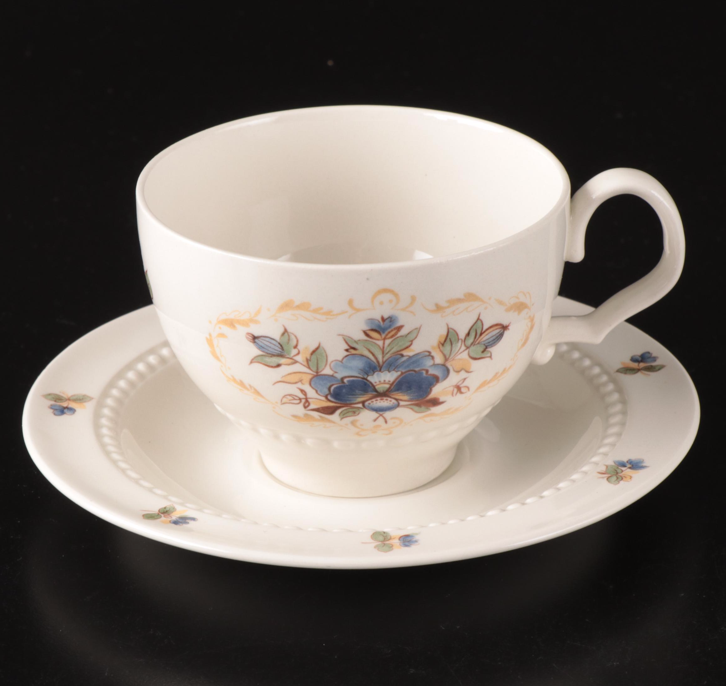 Royal Cauldon "Truro" Ironstone Coffee Set and Dinnerware