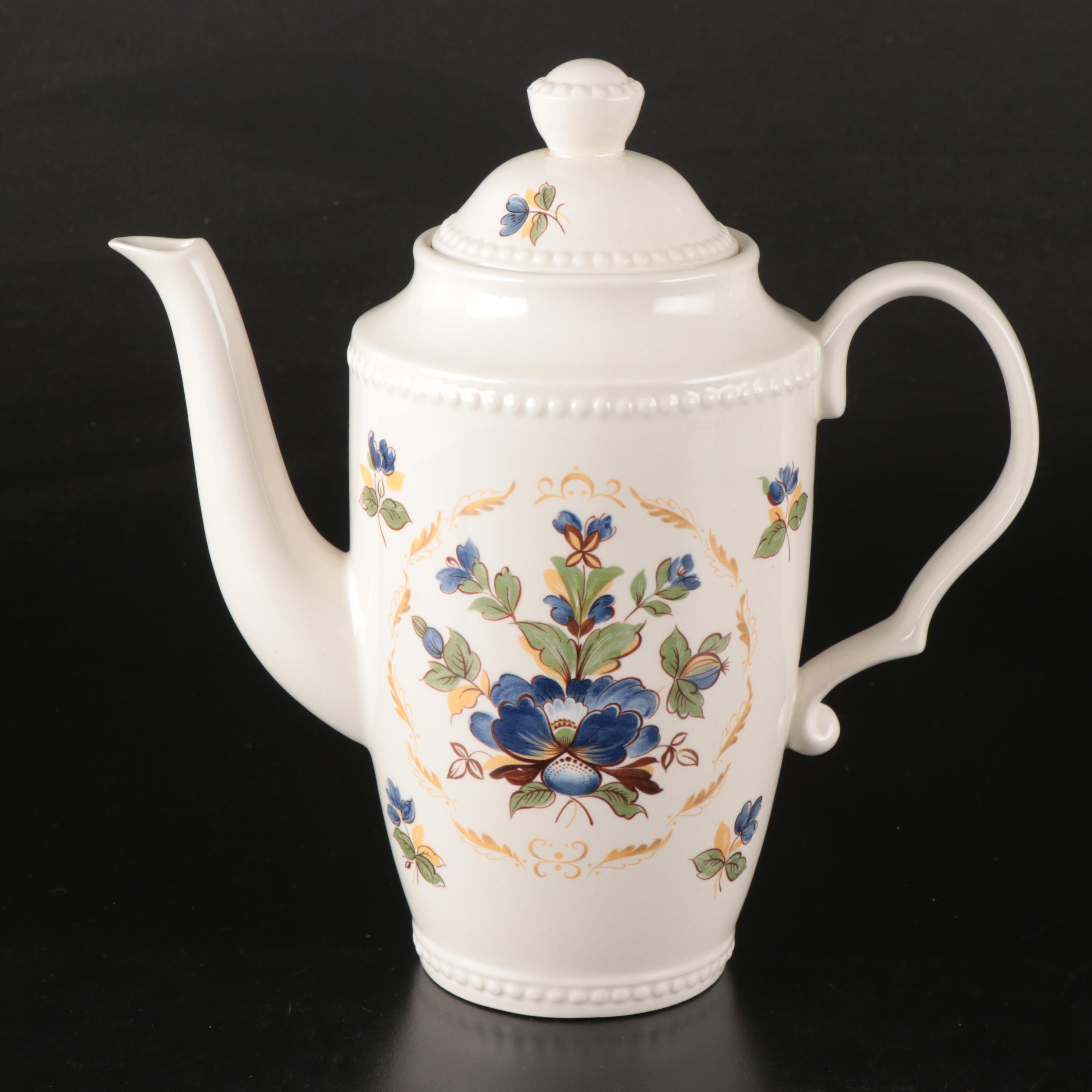 Royal Cauldon "Truro" Ironstone Coffee Set and Dinnerware