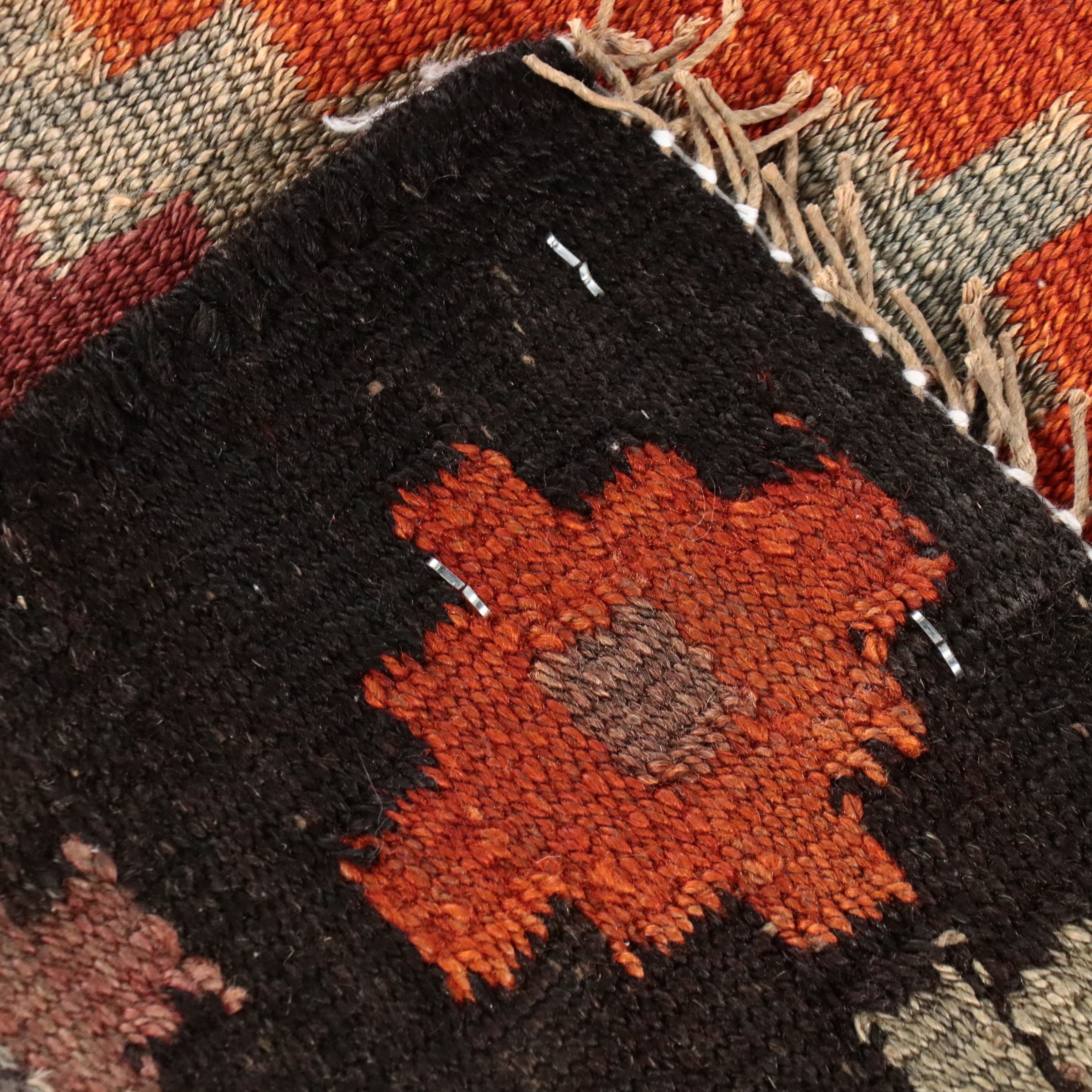 4'6 x 10'6 Handwoven Turkish Kilim Long Rug