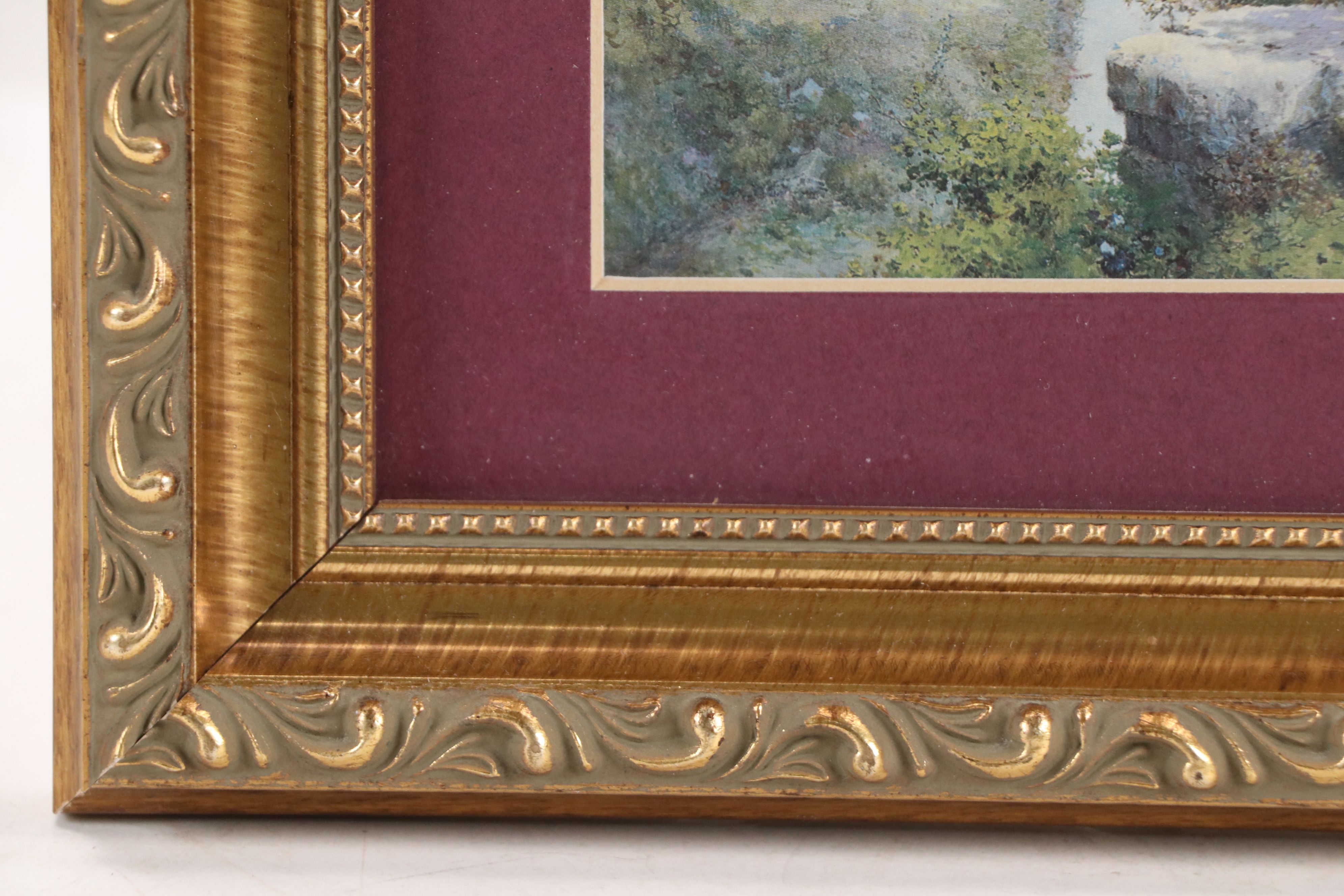 Offset Lithographs "Lovers Leap" and "Vest Lindsey House," Late 20th Century