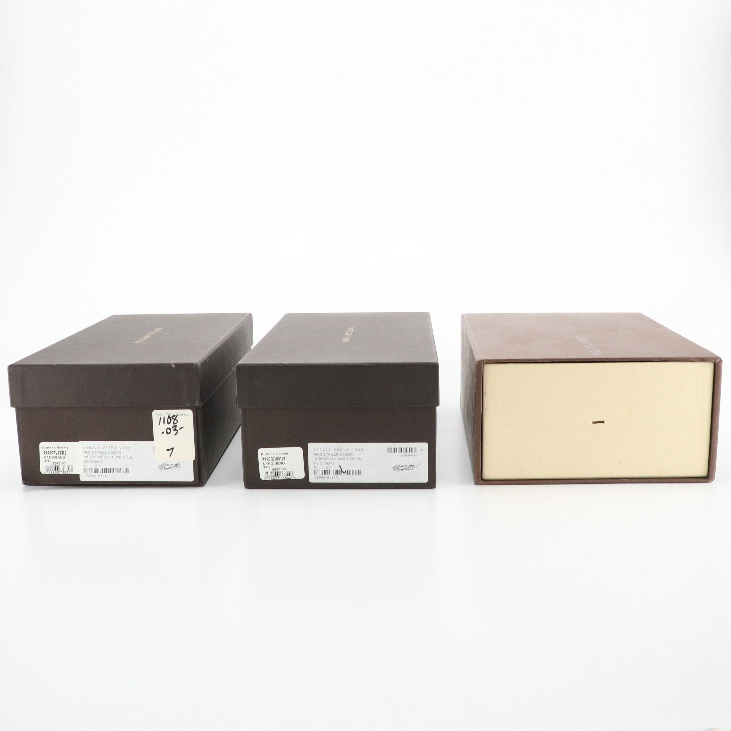 Louis Vuitton Gift Box and Bottega Veneta Shoe Boxes