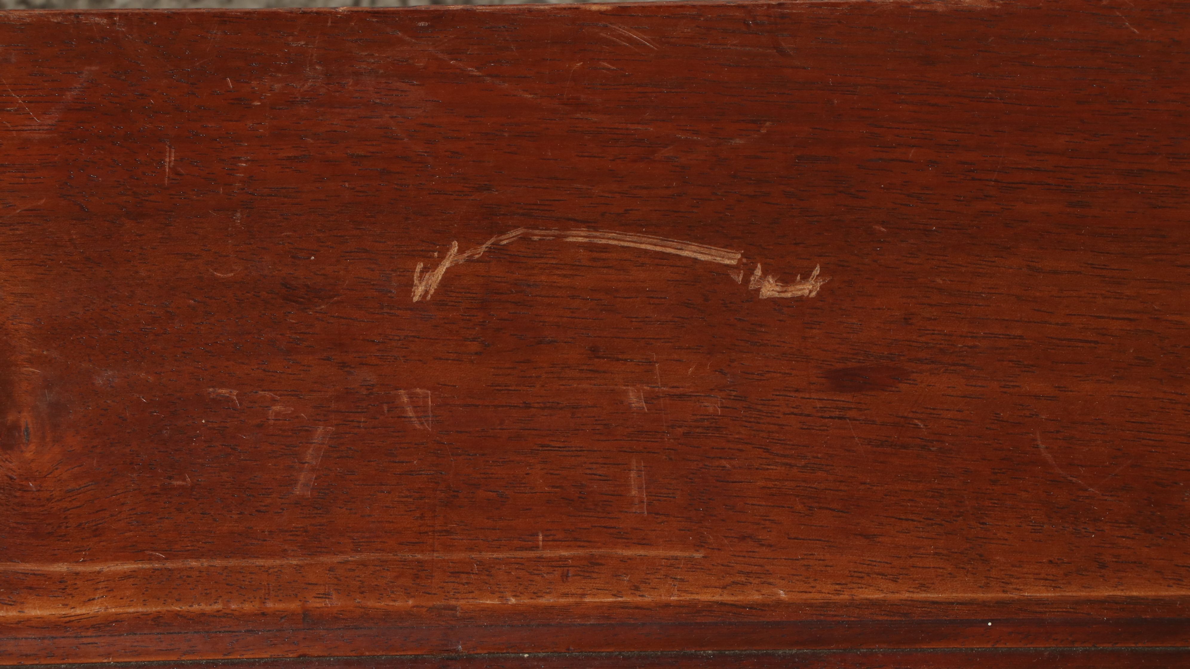 Louis Philippe Style Carved Wood Bed Frame, Early 20th Century