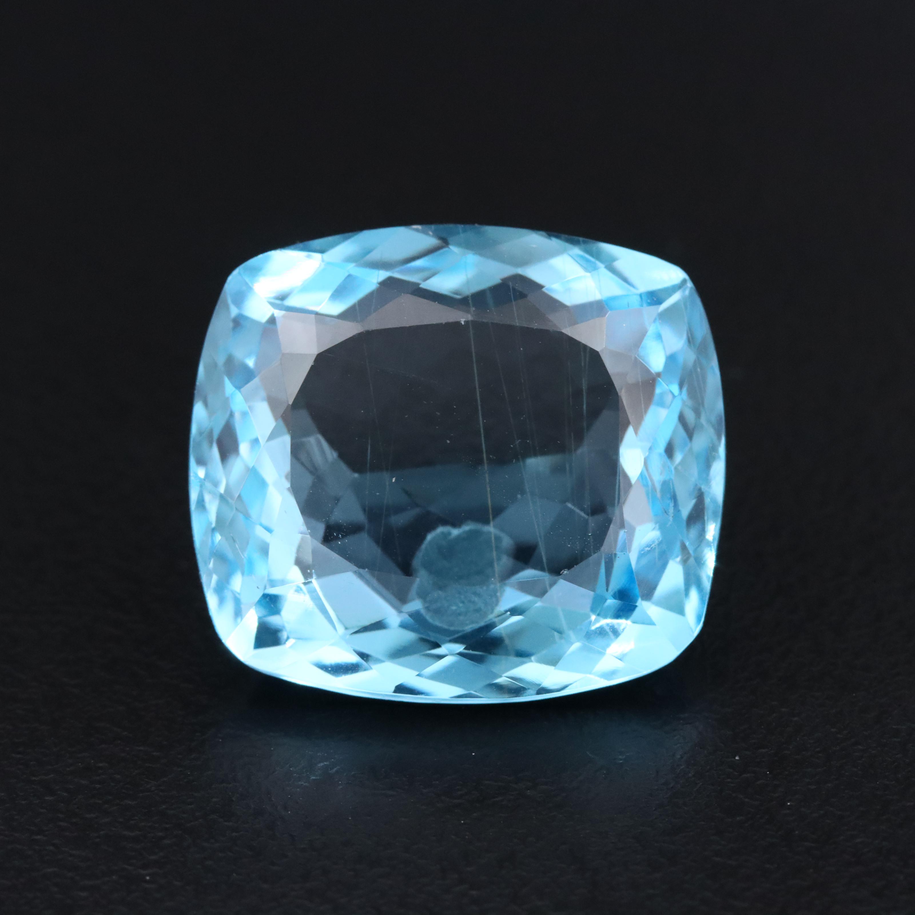Loose 26.80 CT Blue Topaz