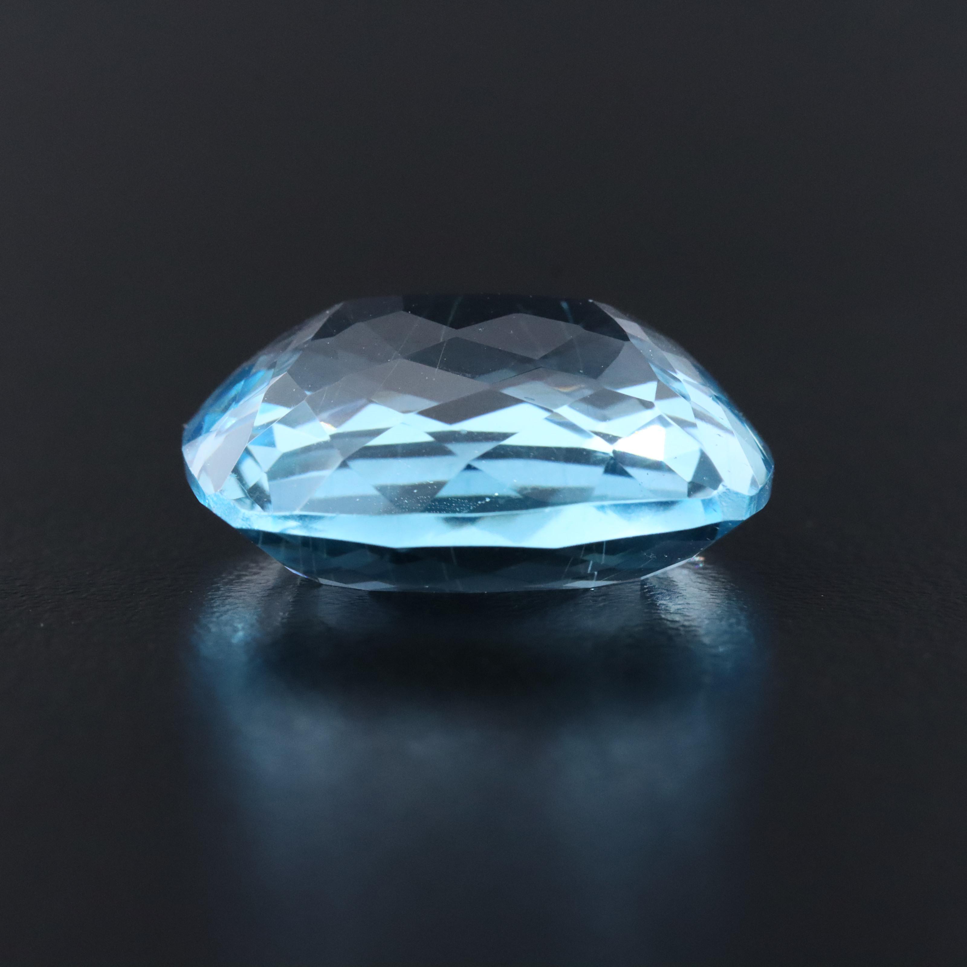 Loose 26.80 CT Blue Topaz