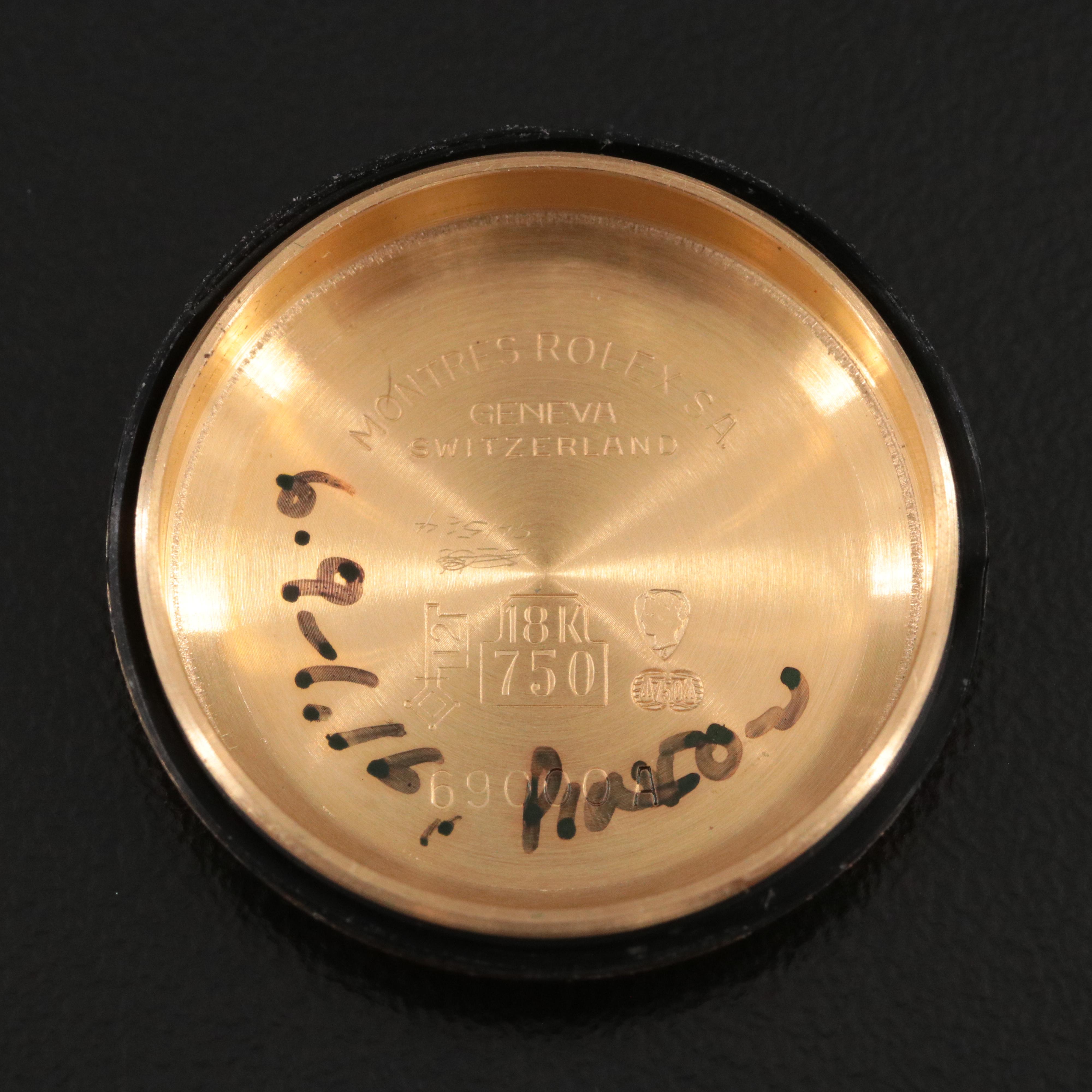 1983 Rolex Custom Diamond Dial President Band 69178 Date Watch