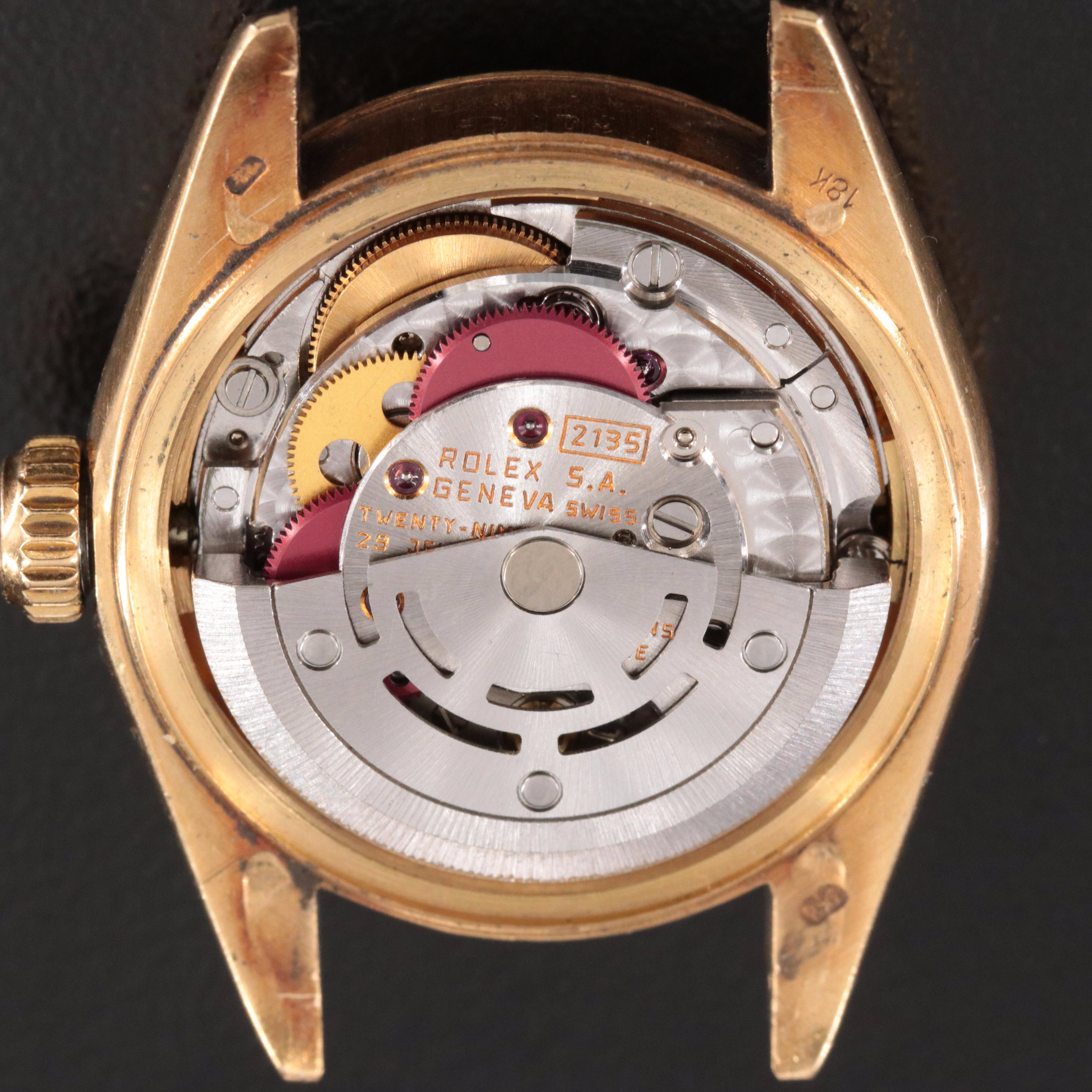 1983 Rolex Custom Diamond Dial President Band 69178 Date Watch