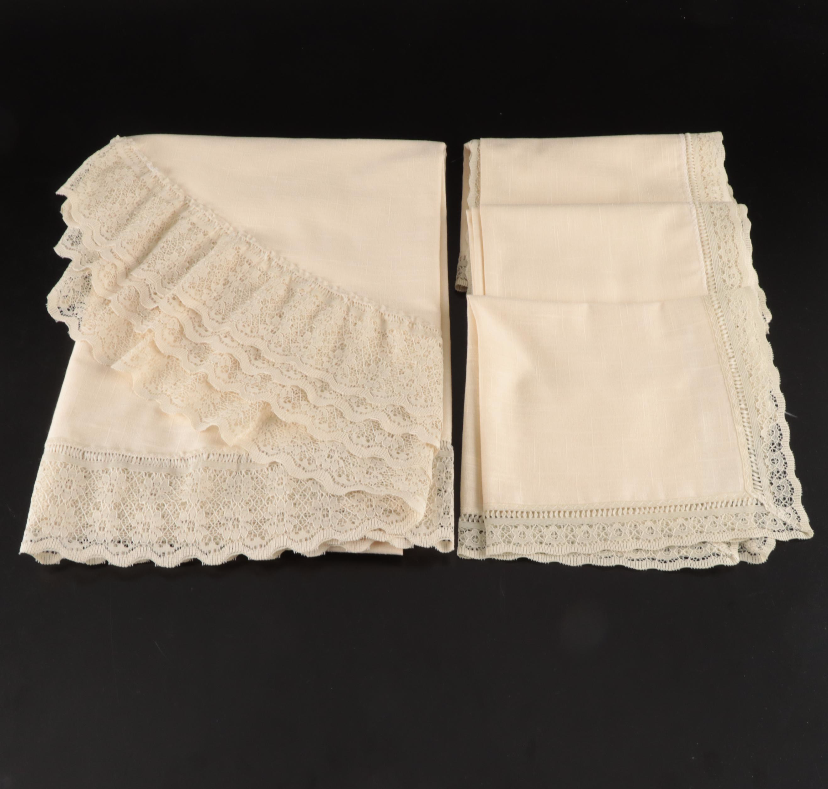 Williams-Sonoma and Cotton Tablecloths with More Table Linens