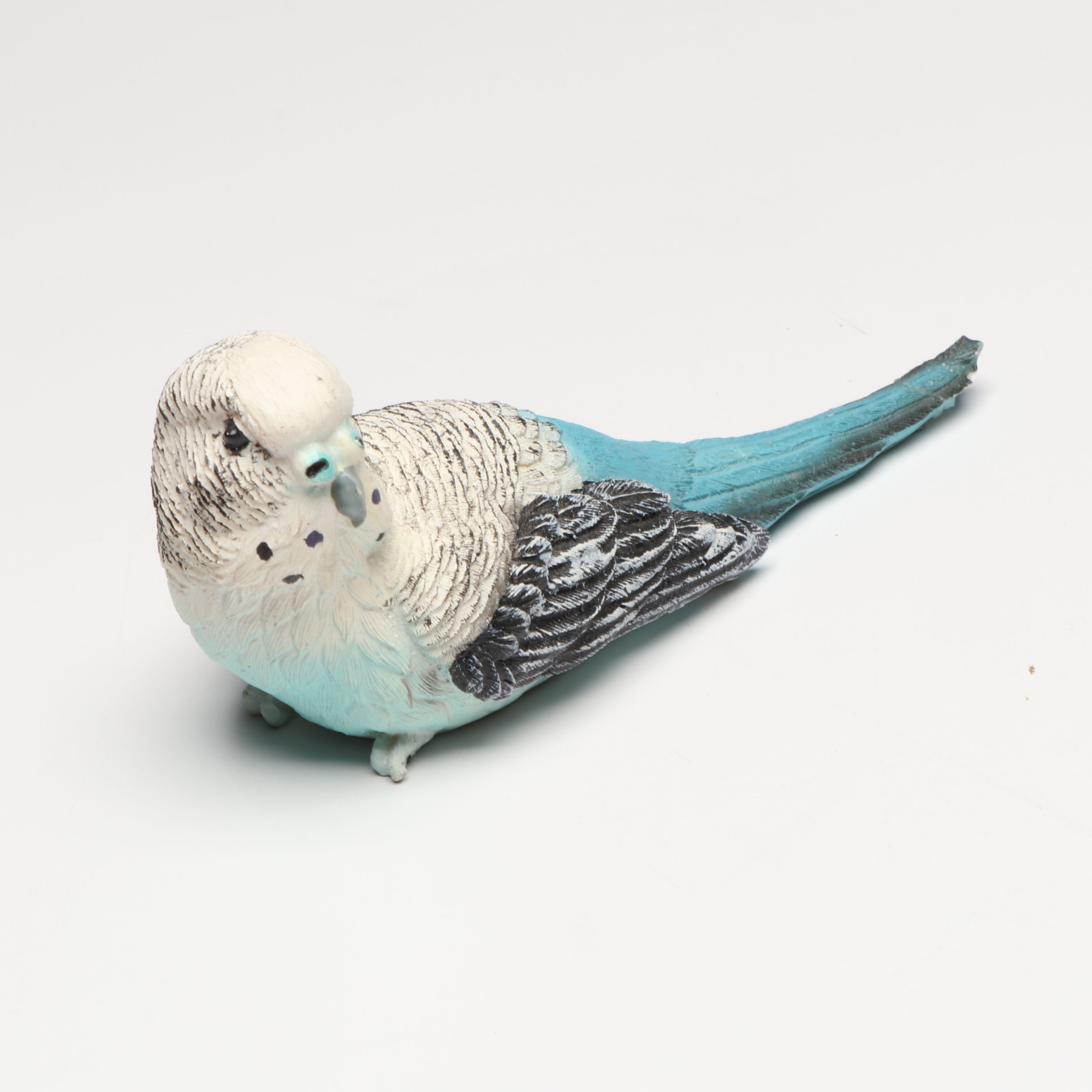 Andrea by Sadek "Parakeet" Bisque Figurine, Other Porcelain and Resin Bird Décor