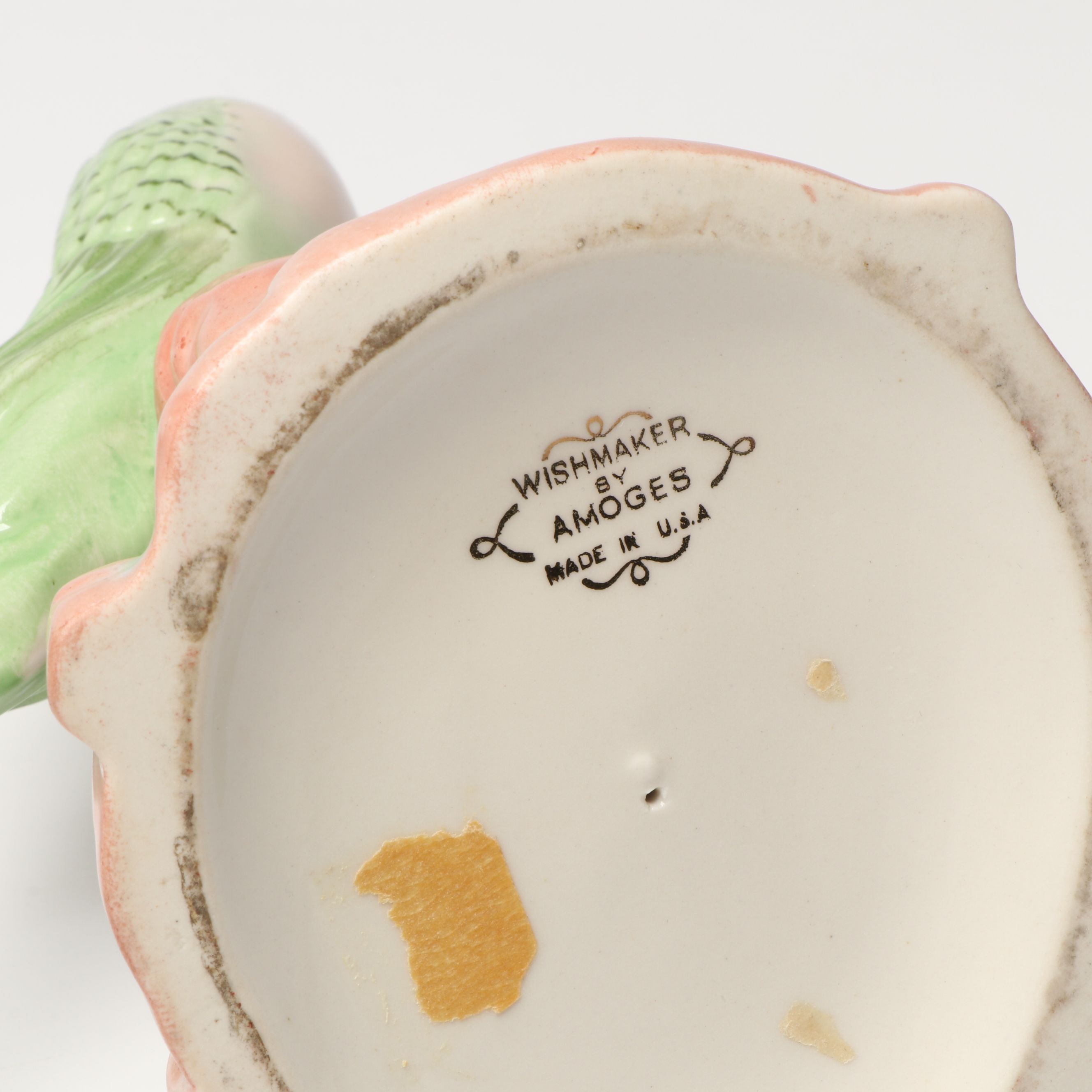 Andrea by Sadek "Parakeet" Bisque Figurine, Other Porcelain and Resin Bird Décor