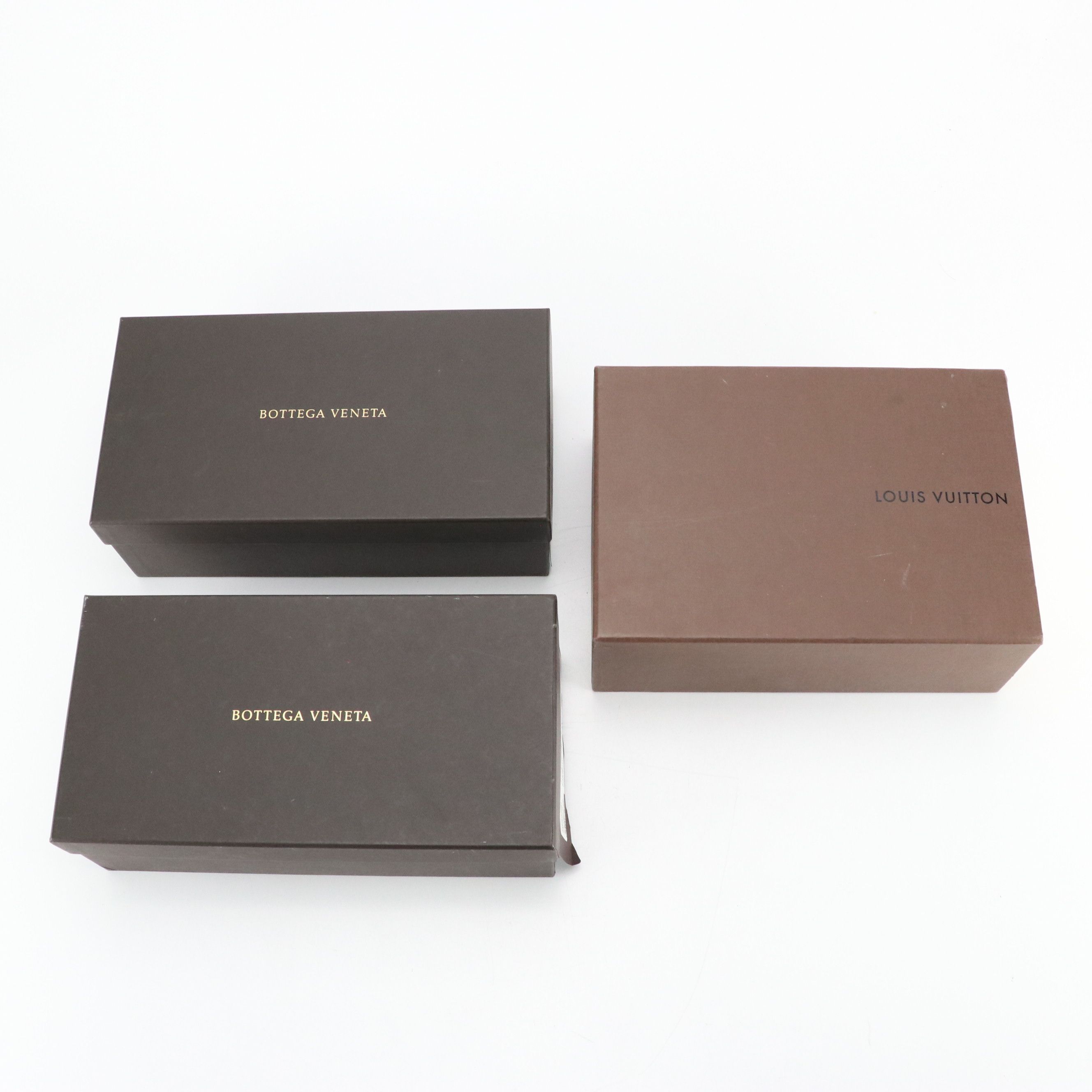 Louis Vuitton Gift Box and Bottega Veneta Shoe Boxes