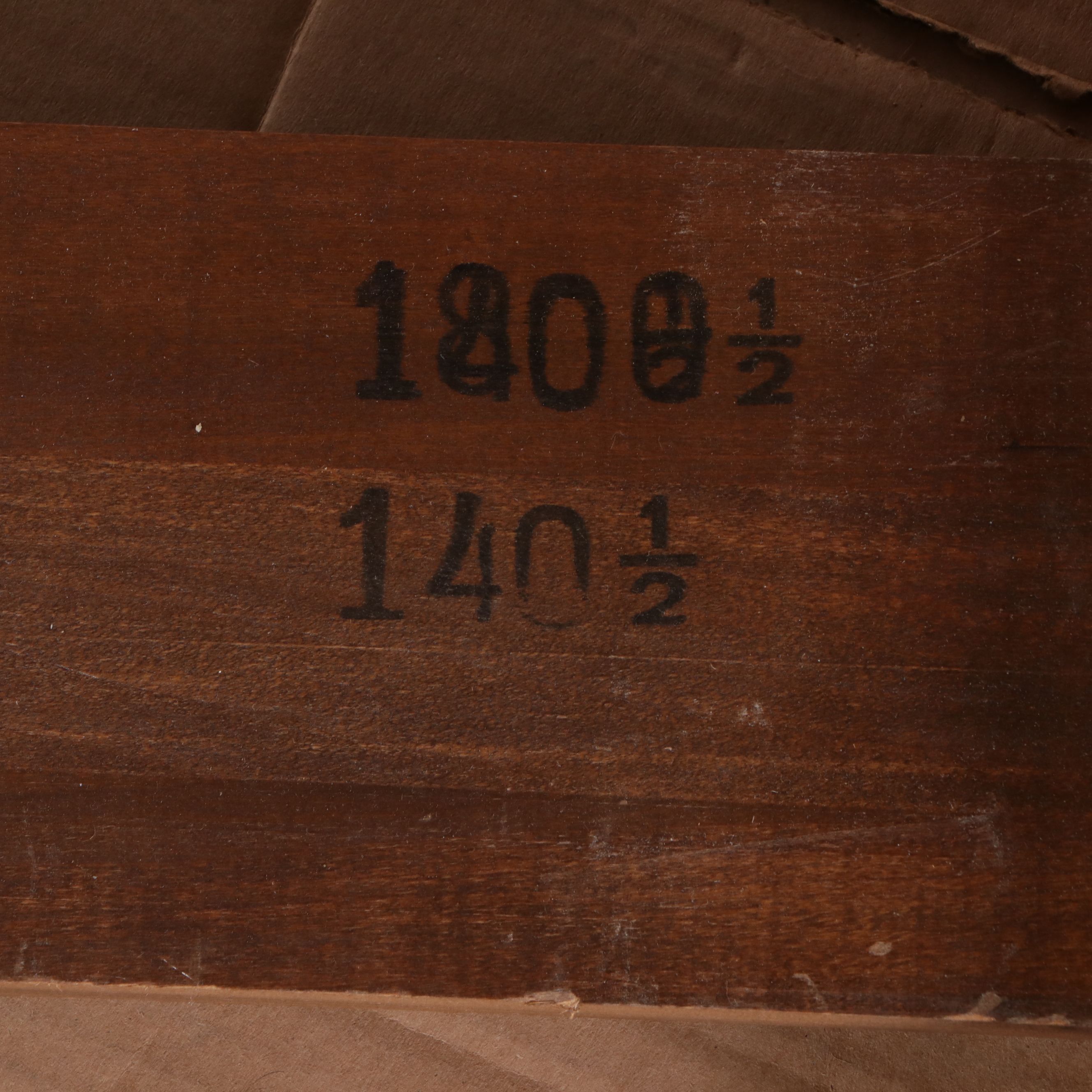 Pair of John Wanamaker Federal Style Cherry Twin Cannonball Bed Frames