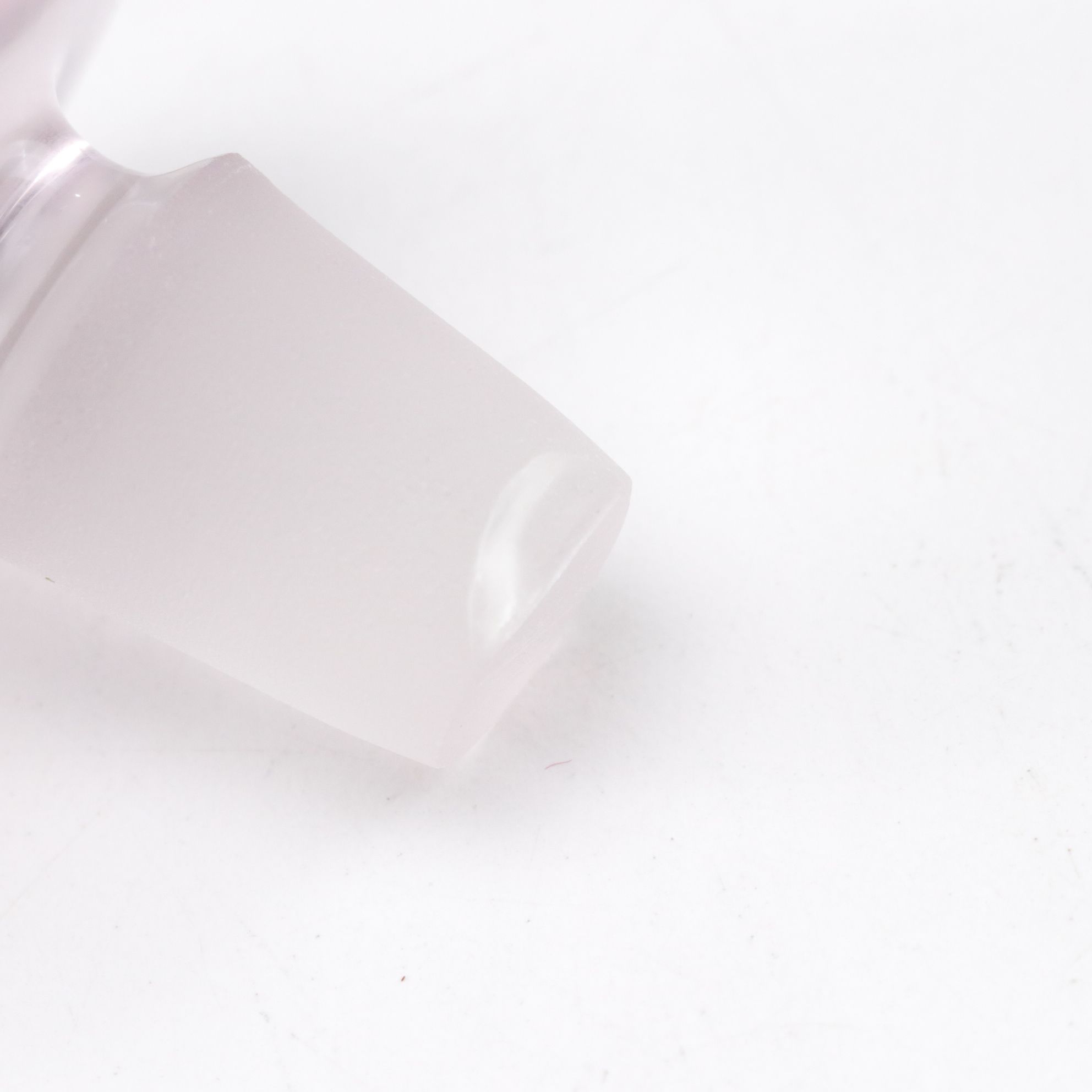 Farber Brothers "Farber Crystal" Stoppered Decanter & Wine Glasses