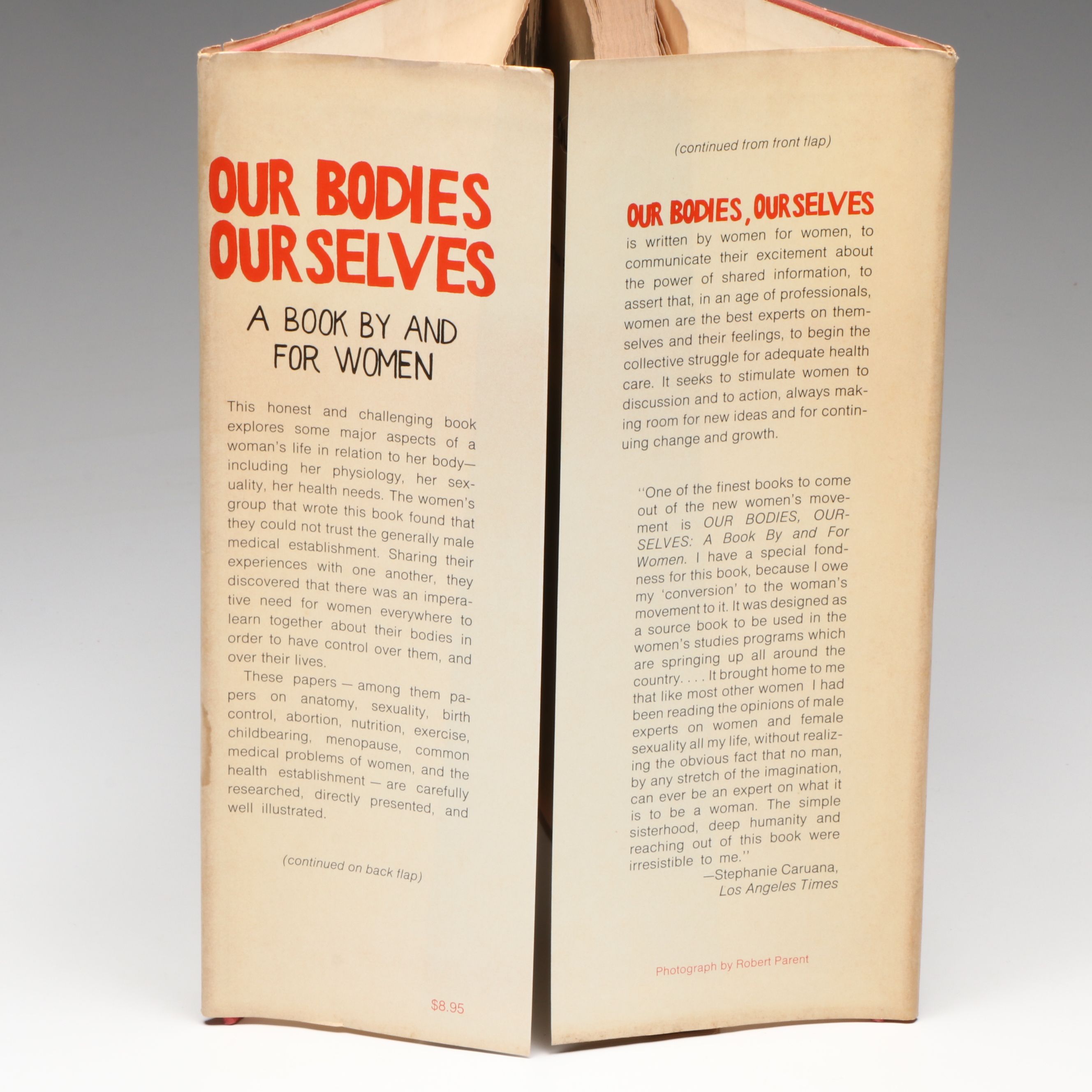 Illustrated "Our Bodies, Ourselves: A Book By and For Women," 1973