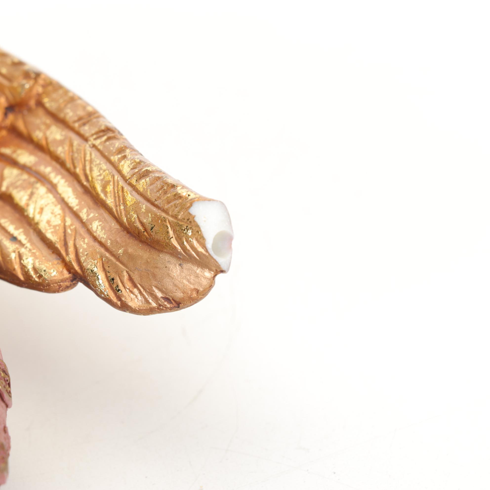 Gold Glitter Angel Ornaments and Figurines