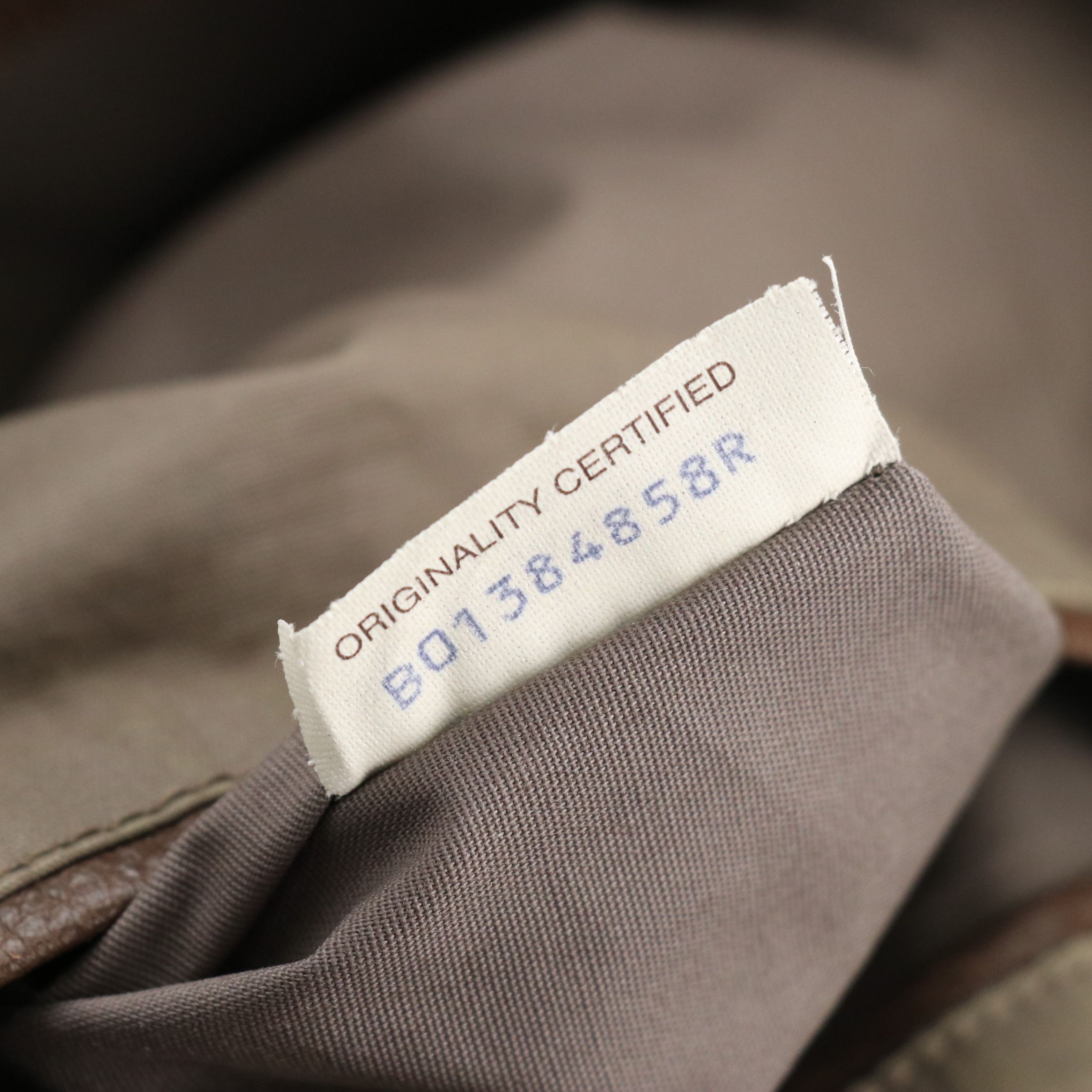 Bottega Veneta Two-Way Zip Around Tote in Taupe Brown Leather & Intrecciato Trim