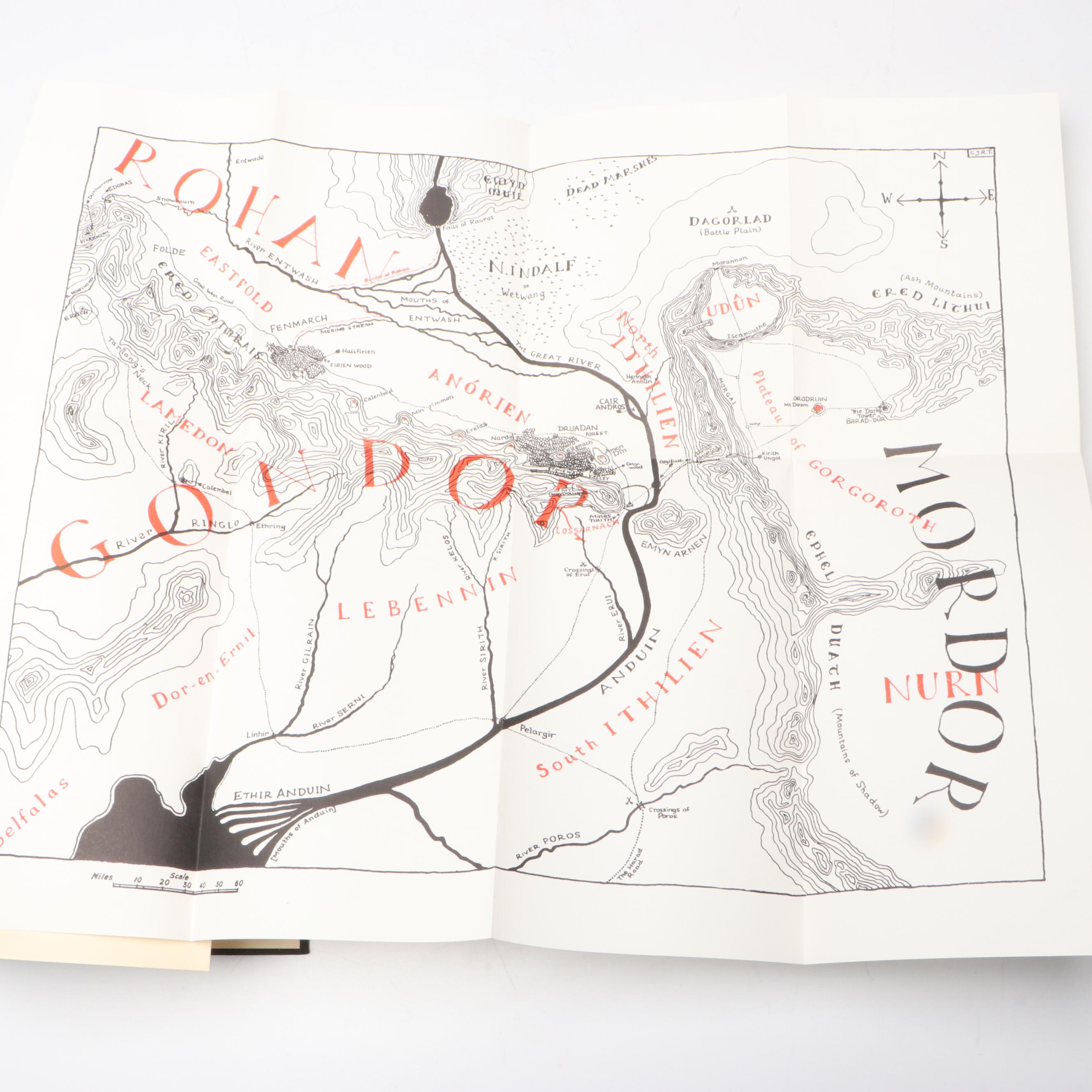 Book Club Second Edition "The Lord of the Rings" by J. R. R. Tolkien, 1969