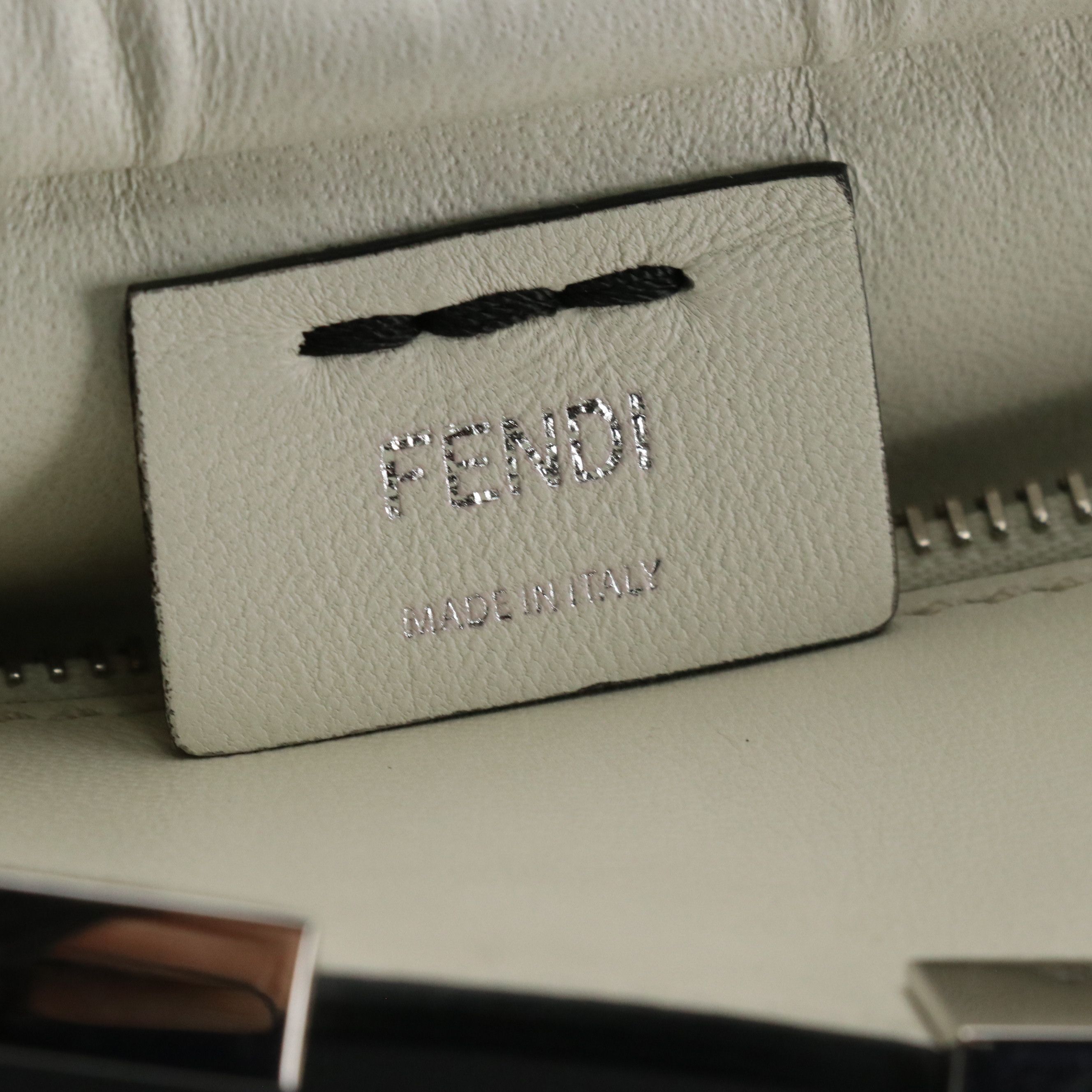 Fendi 3Jours Two-Way Shoulder Bag in Black Calfskin Leather