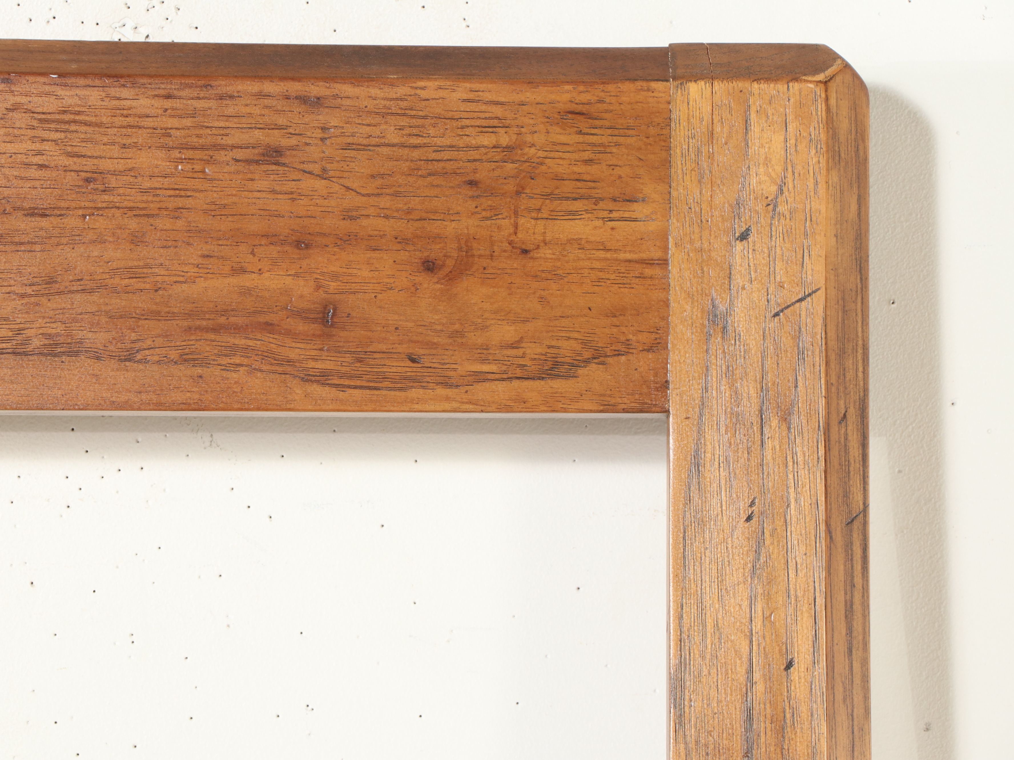 Drexel "Woodbriar" Wood and Rush Queen Size Bed Frame