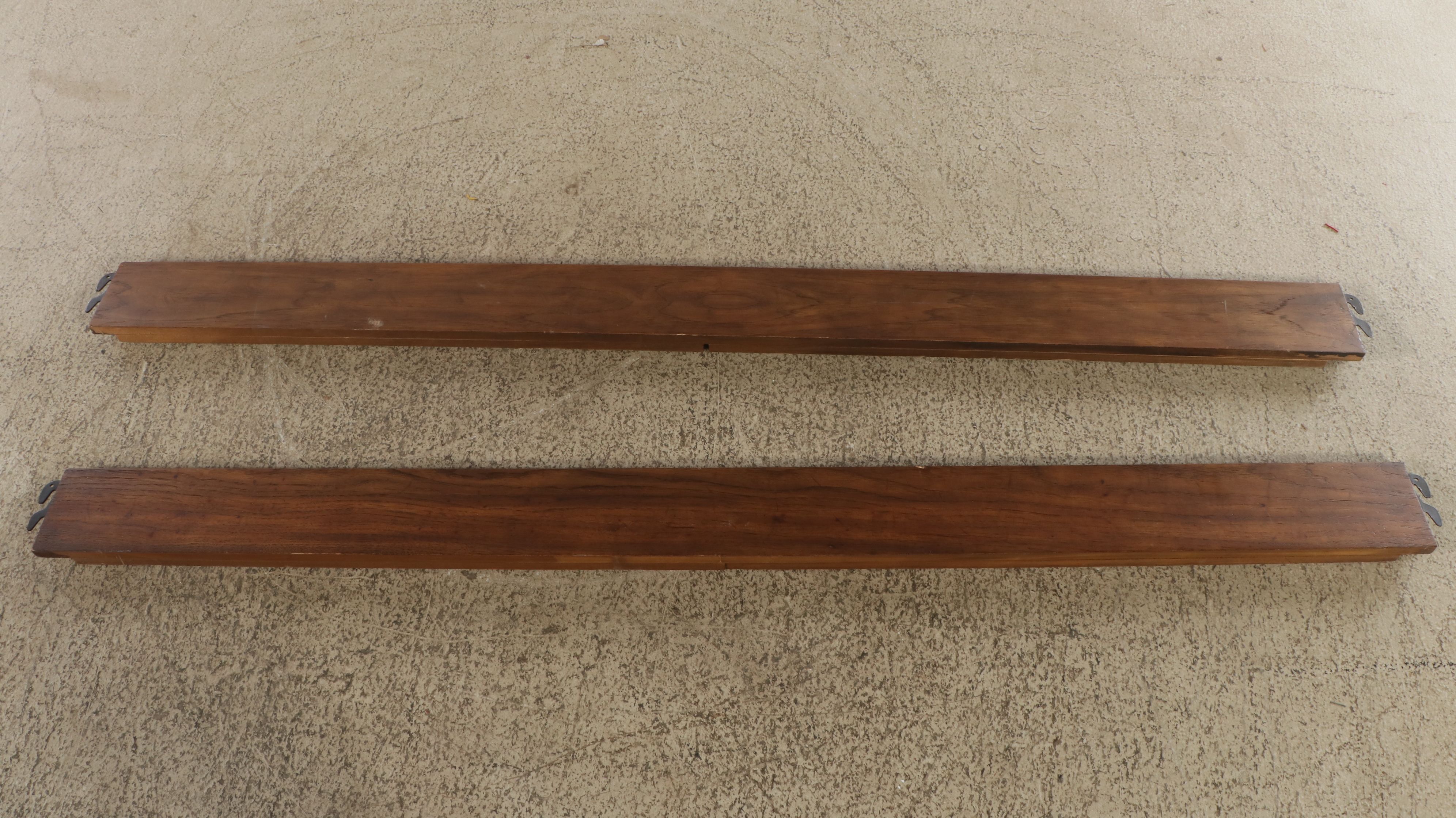 Drexel "Woodbriar" Wood and Rush Queen Size Bed Frame