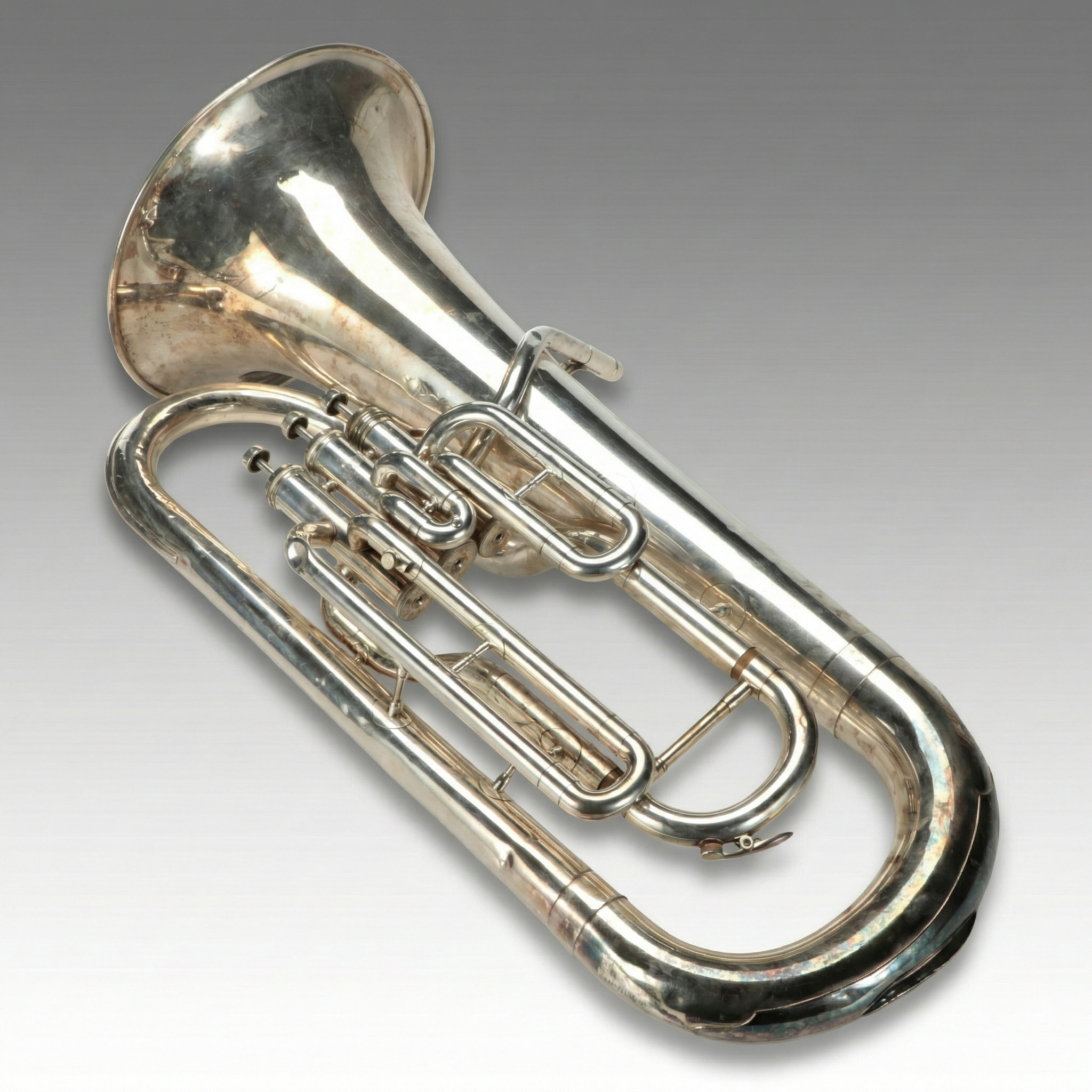 Yamaha Silver-Plated Euphonium with Hardshell Travel Case