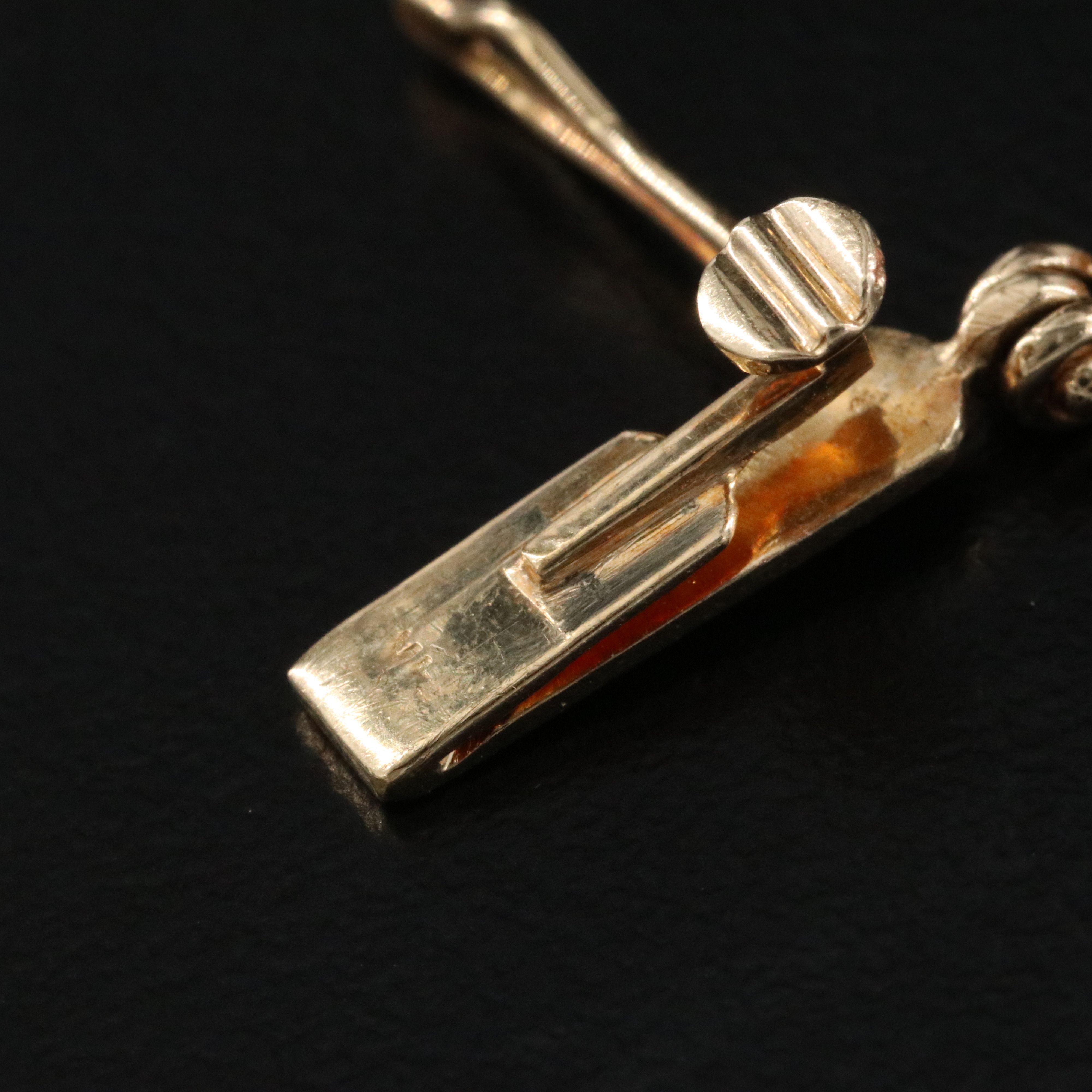 14K Coral and Diamond Bracelet