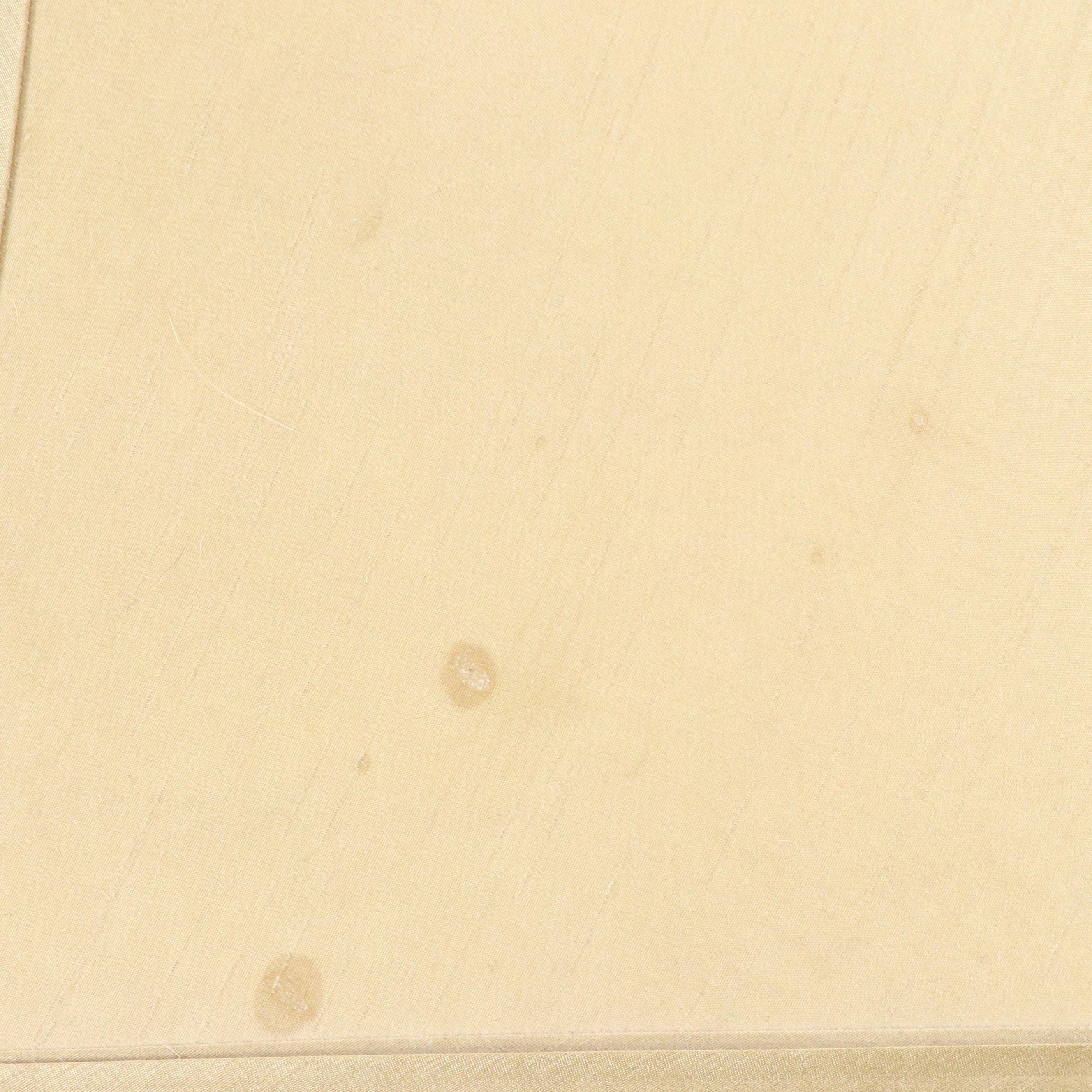 Bronze Finish Pig Resin Table Lamp with Fabric Shade