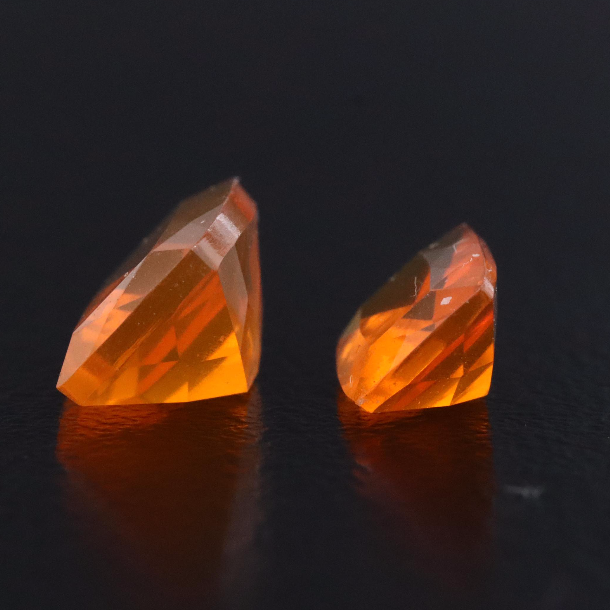 Loose 1.65 CTW Fire Opals