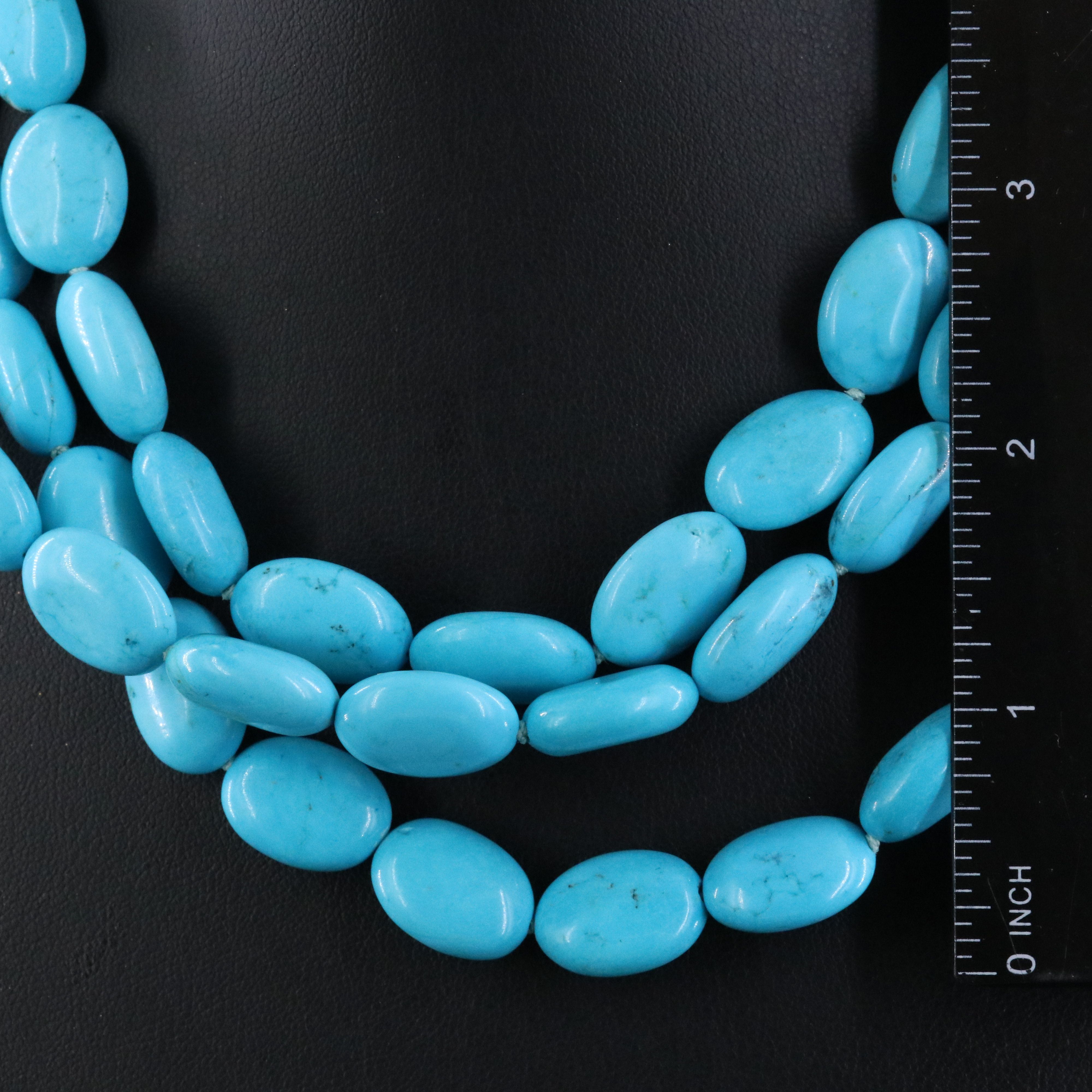 Rebecca Collins Magnesite Necklace with Sterling Clasp