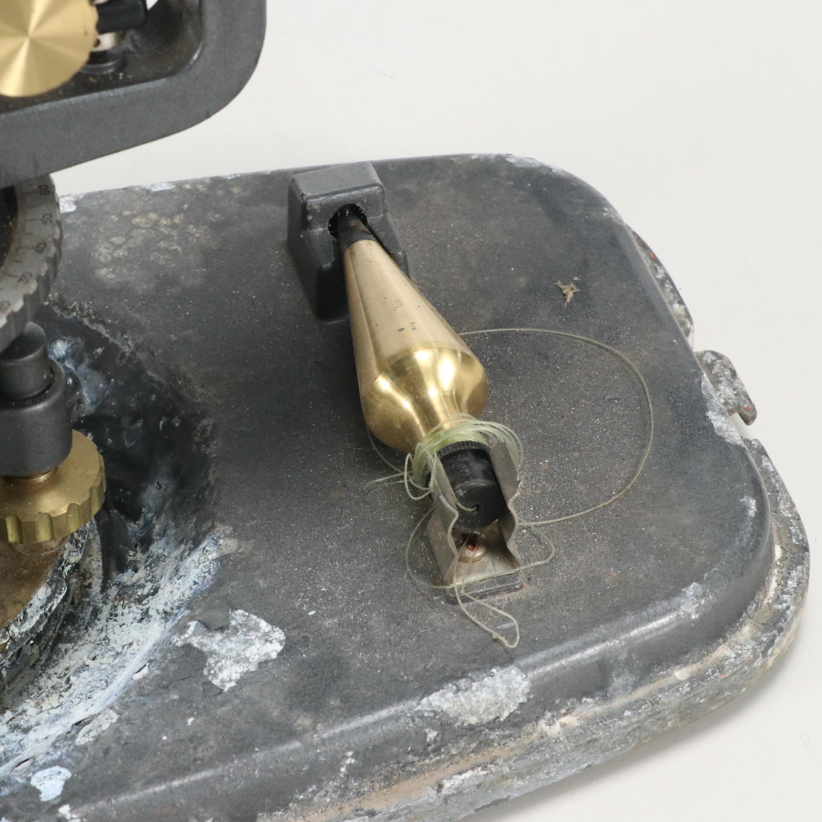 David White Instruments Transit Survey Level with Carrying Case, Mid-20th C.