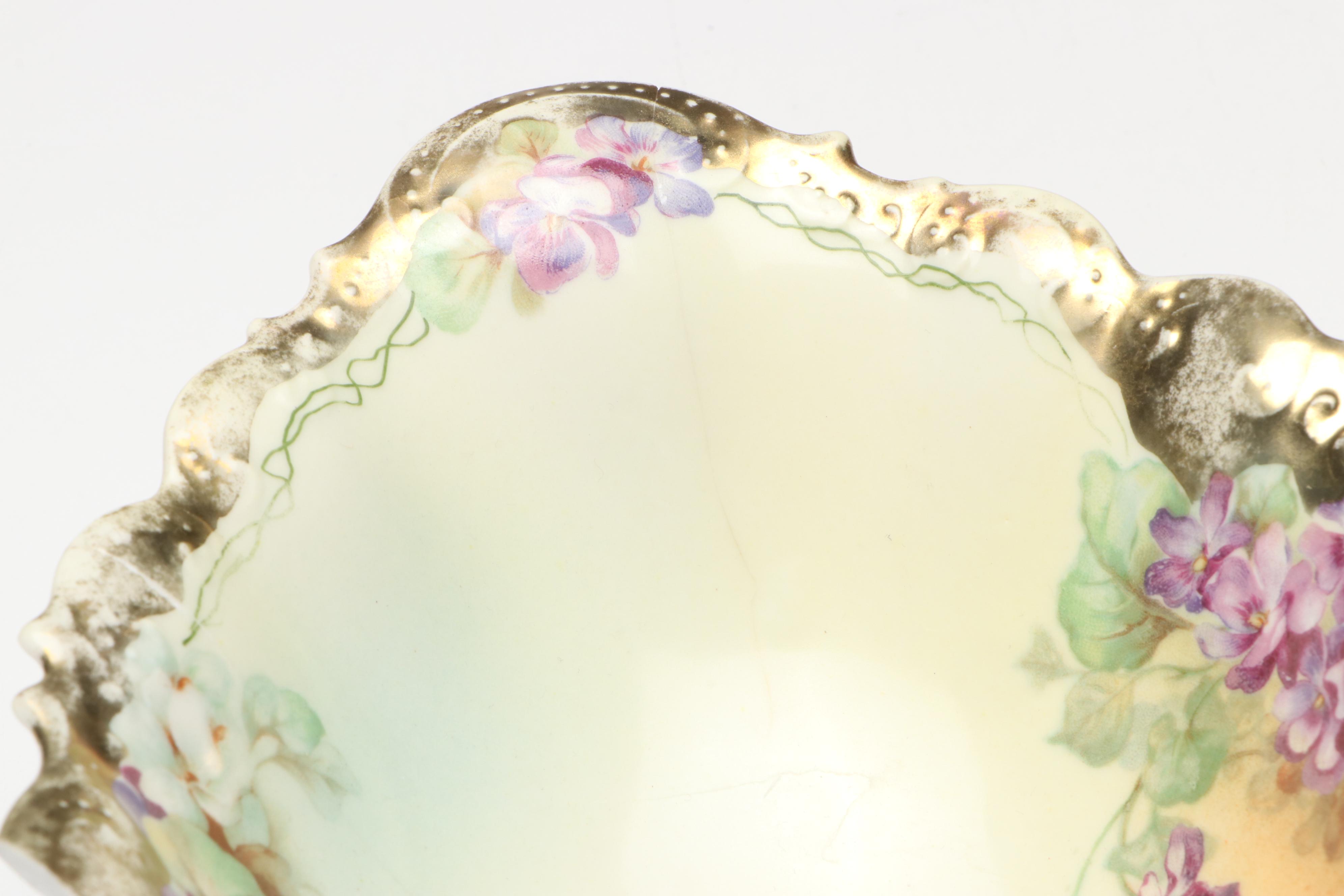 Royal Bavaria, Schumann and More European Gilt Porcelain Serveware