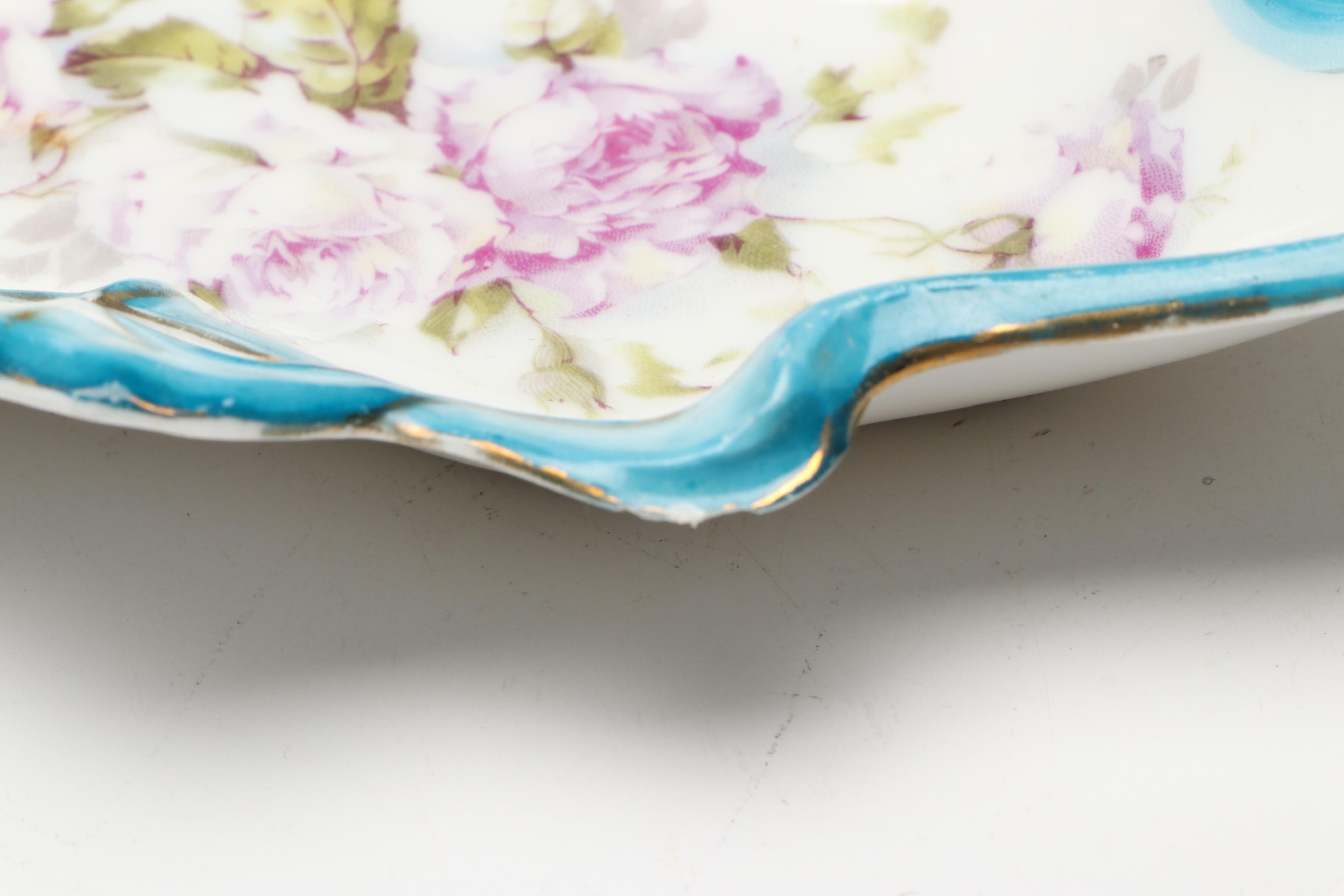 Royal Bavaria, Schumann and More European Gilt Porcelain Serveware