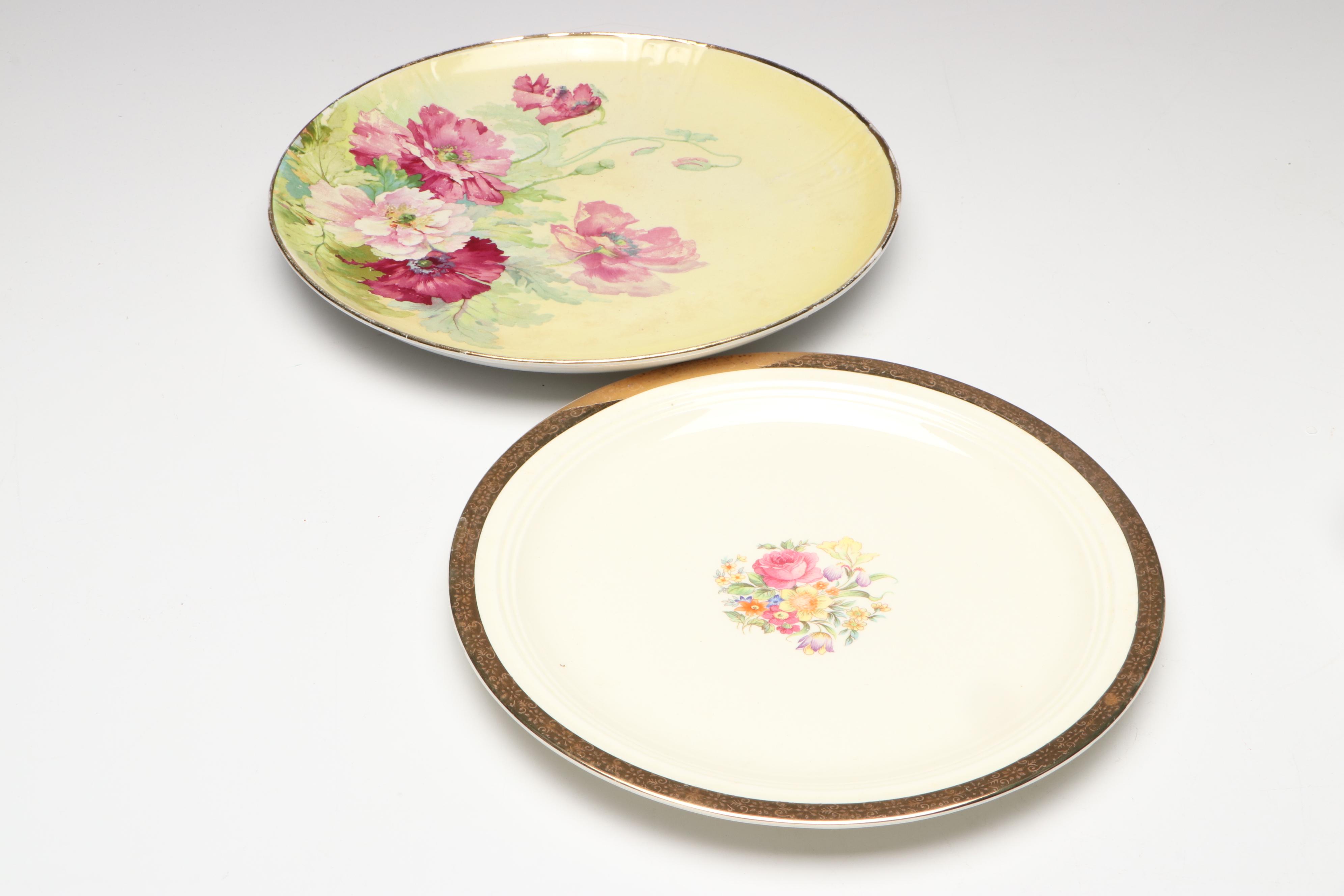 Royal Bavaria, Schumann and More European Gilt Porcelain Serveware