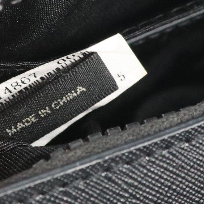 Marc Jacobs The Snapshot DTM in Black Saffiano Leather