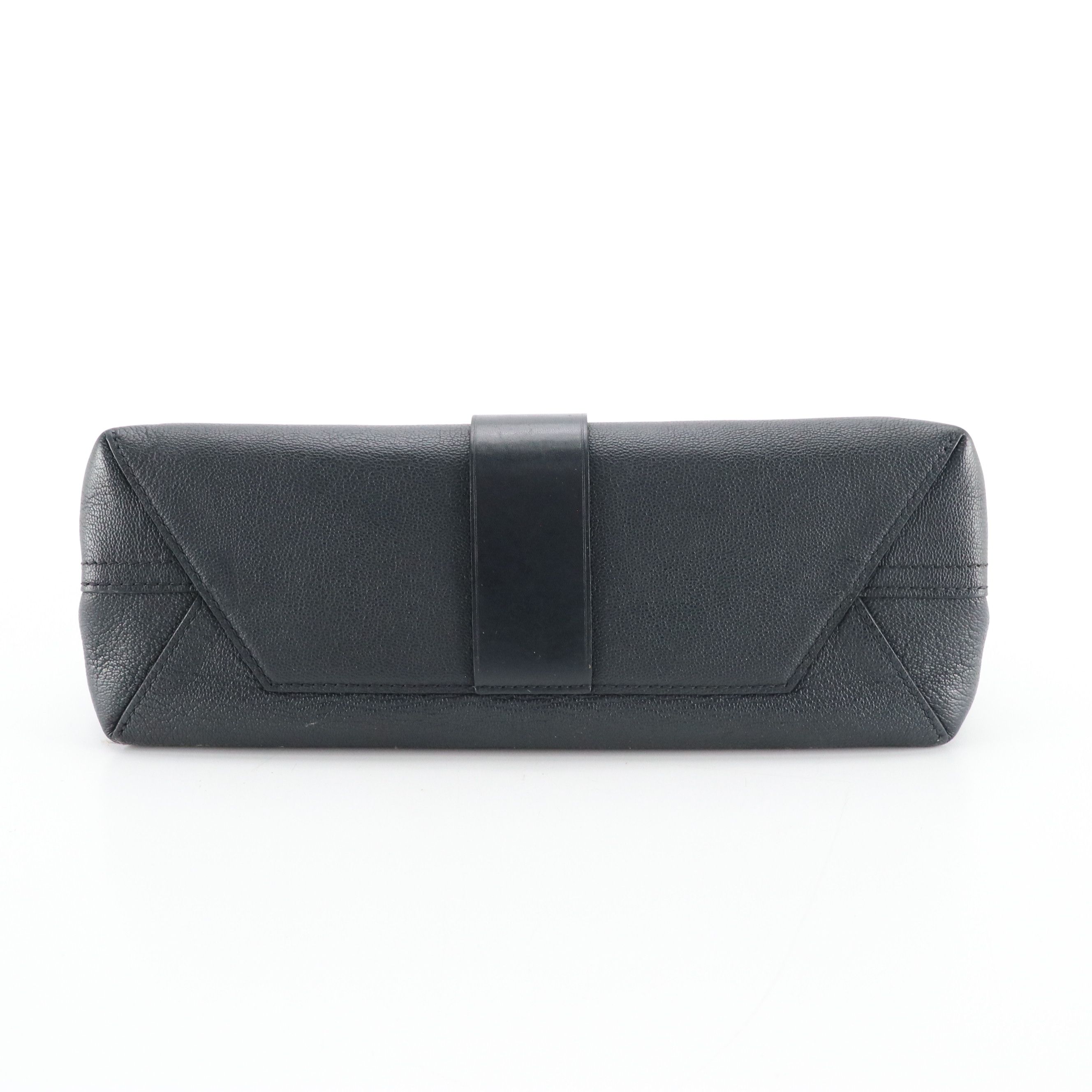 Louis Vuitton Very One Handle Bag in Black Calfskin Leather