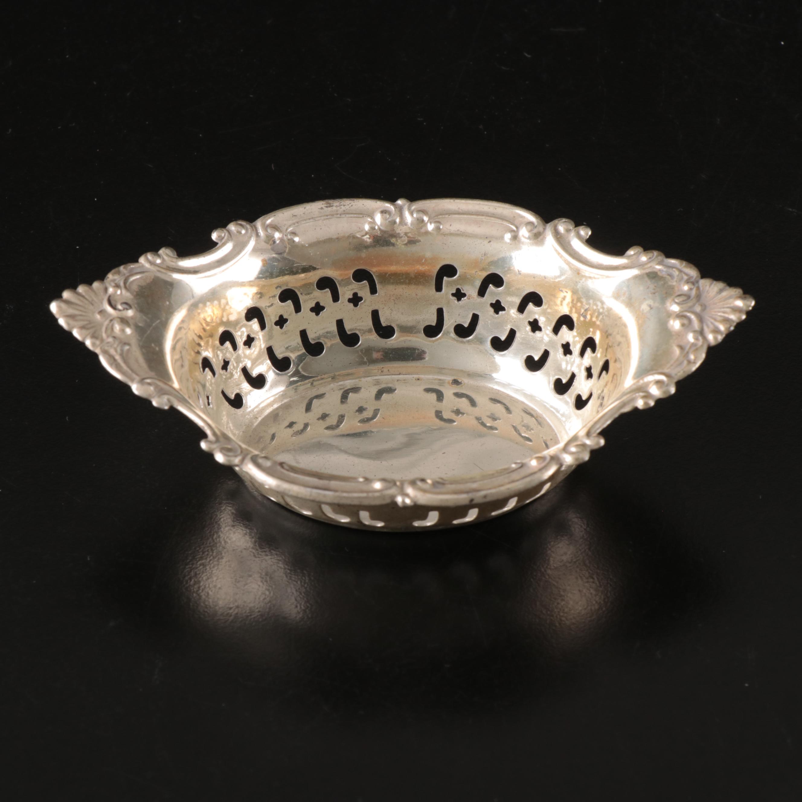 Gorham and Black, Starr & Frost Sterling Silver Pierced Nut Dishes