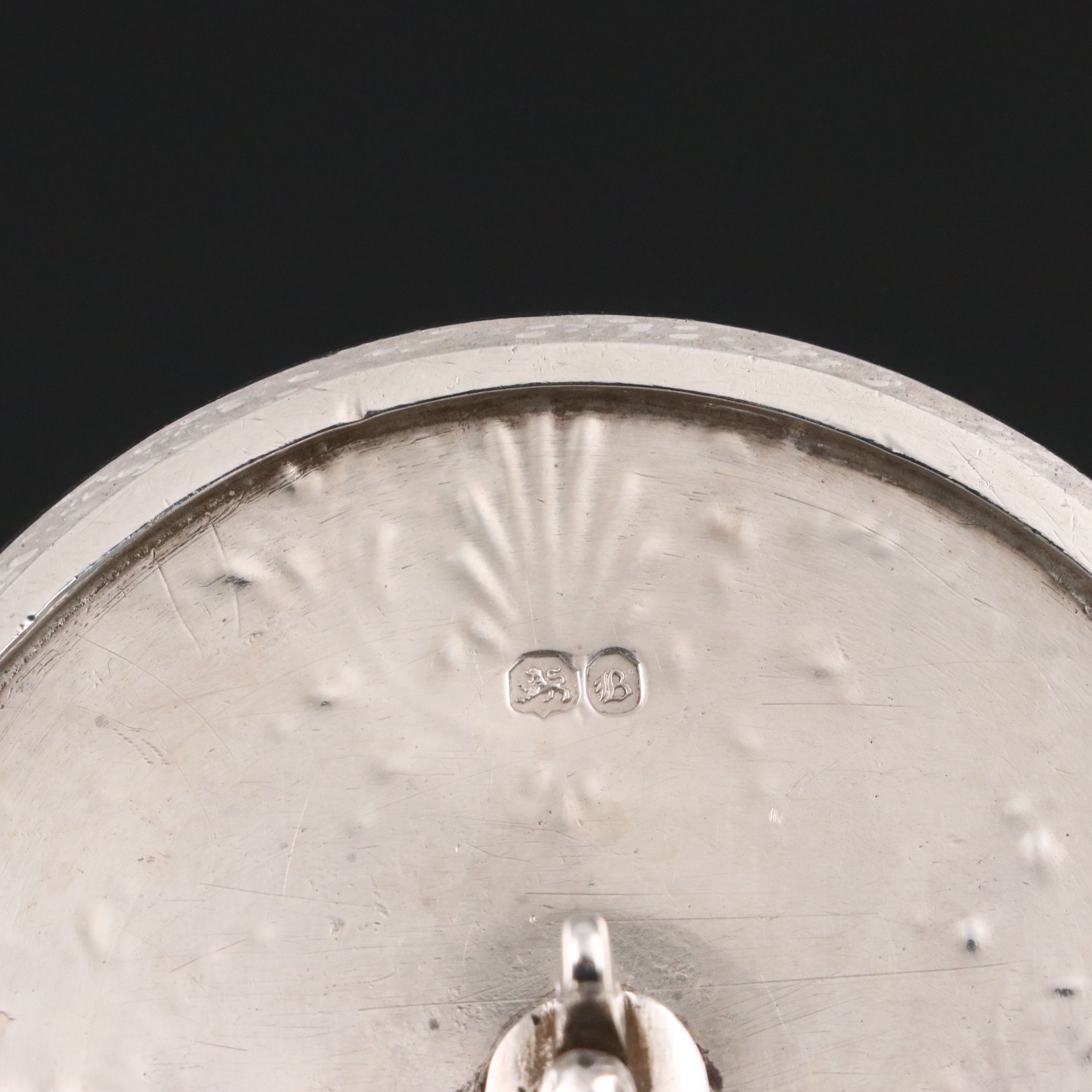 J. Wrangham & William Moulson Sterling Silver Teapot, 1837