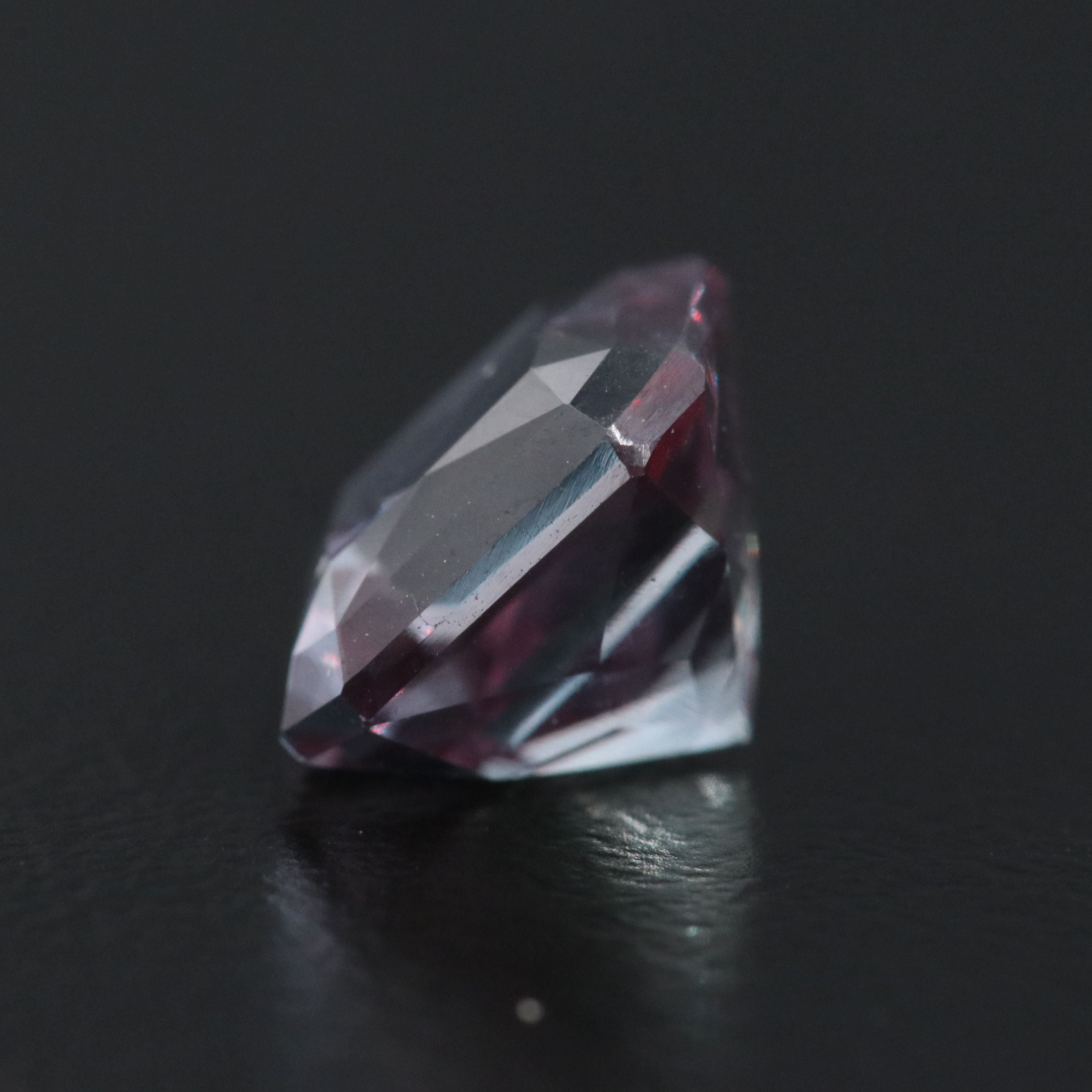 Loose 3.69 CT Lab Grown Color Change Sapphire
