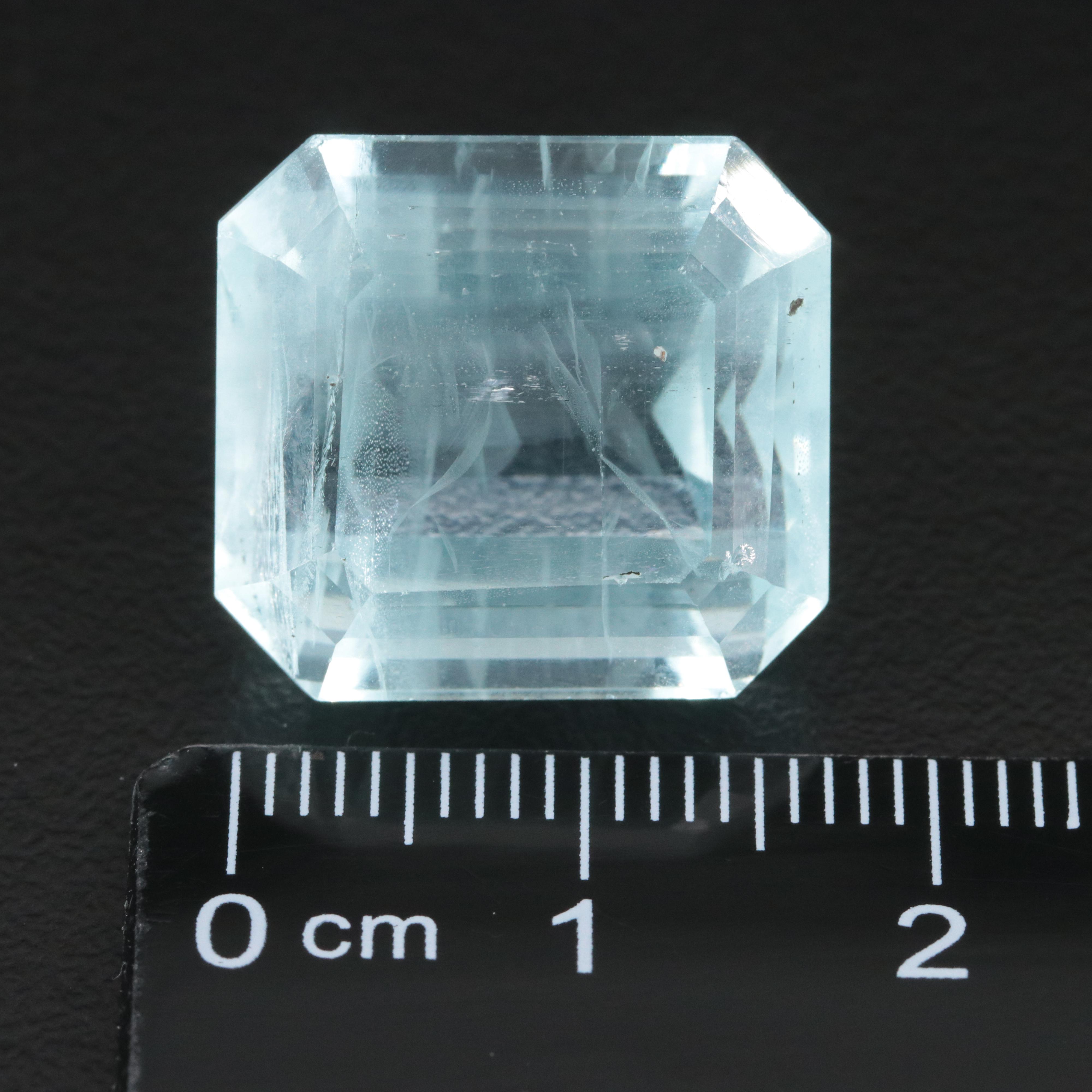 Loose 26.76 CT Aquamarine