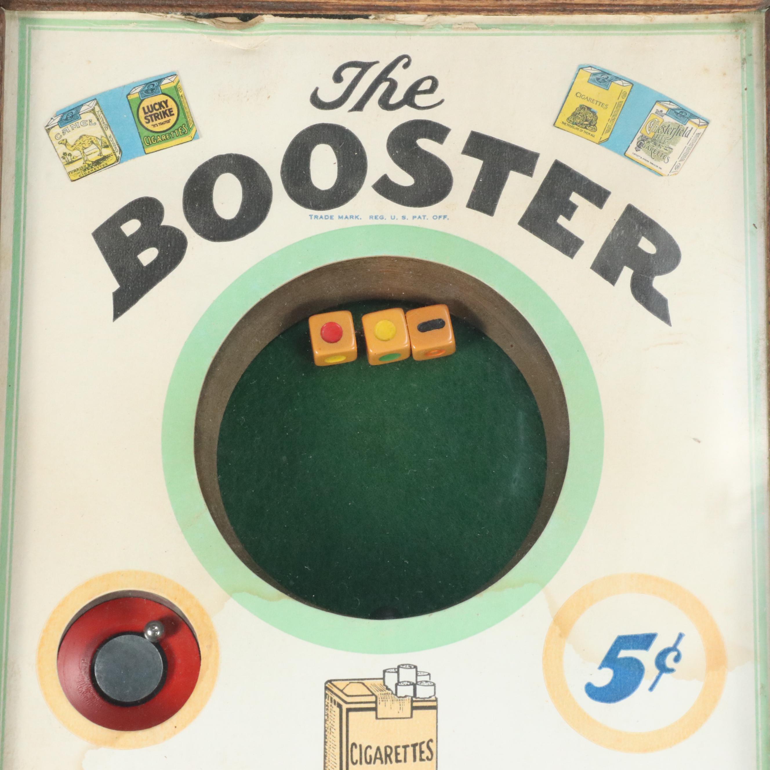 Vintage Nickel Dice Gambling Game, Early to Mid-20th Century