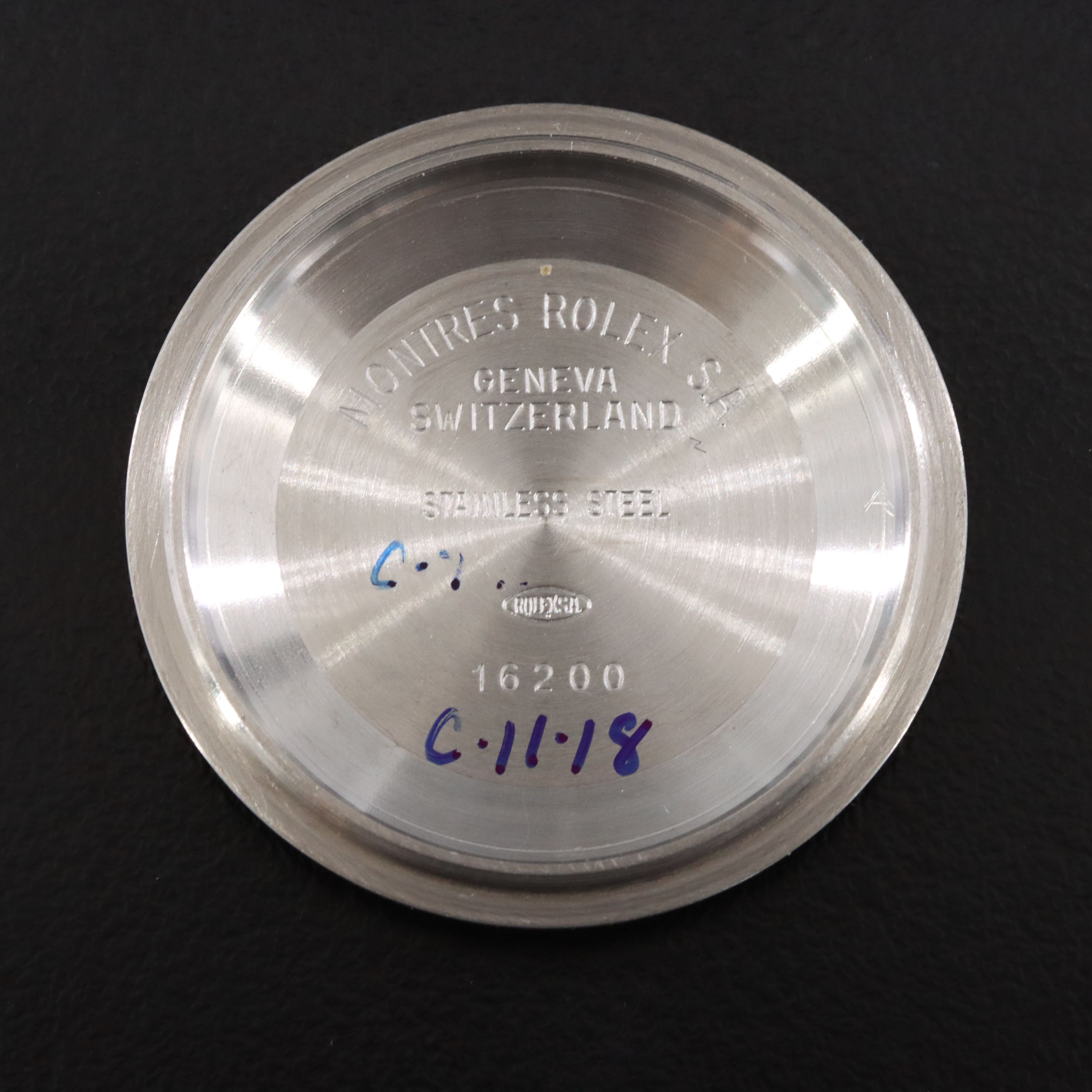 1991 Rolex Custom Diamond Dial Steel & Gold 36mm Datejust 16233 Watch